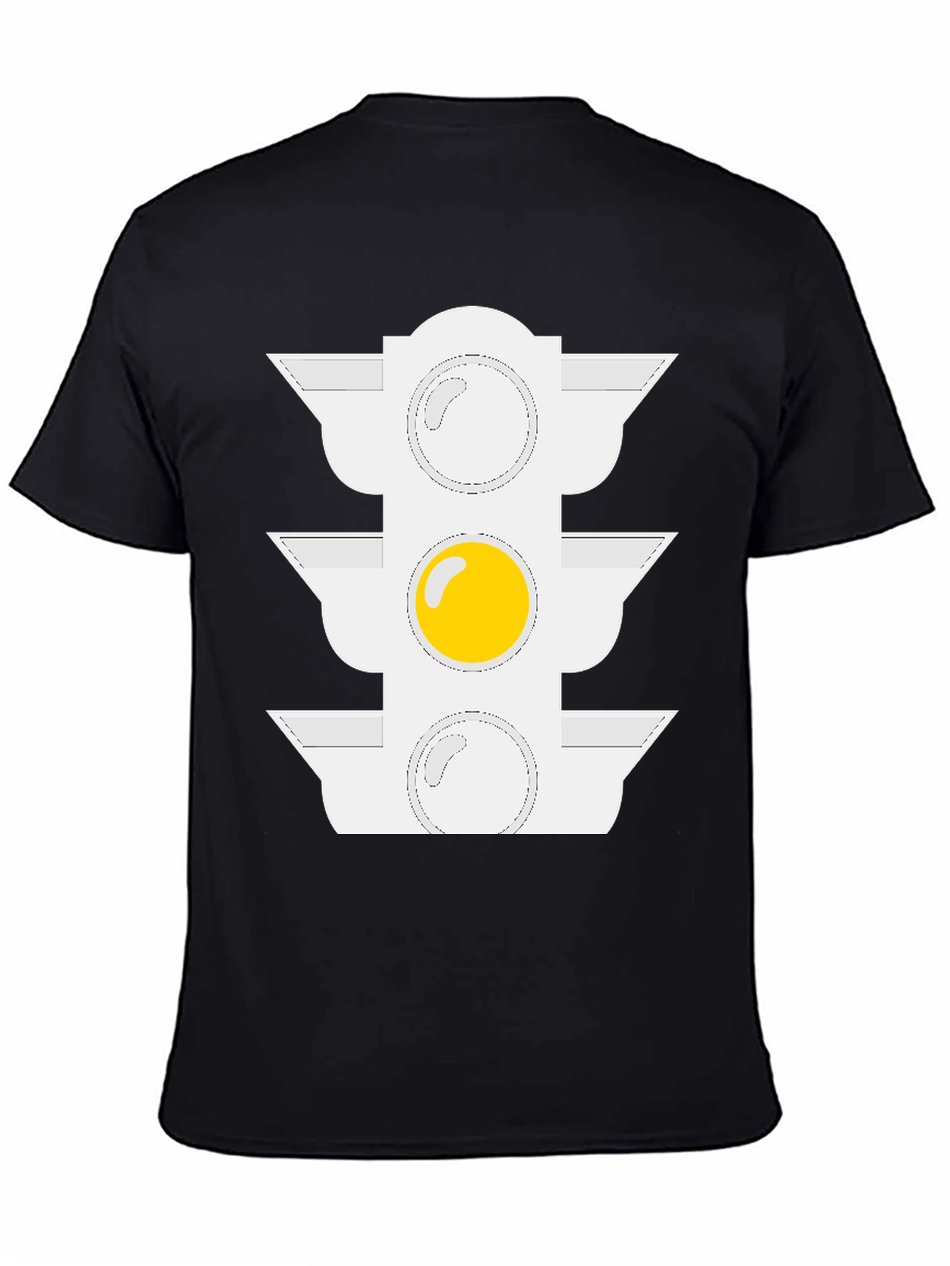 Novelty Traffic Light Egg T-Shirt