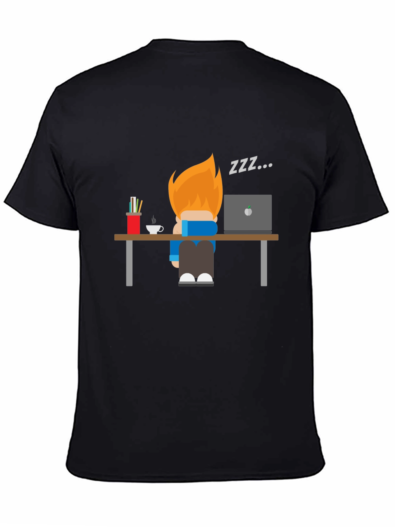 Funny Sleepy Worker Graphic T-Shirt