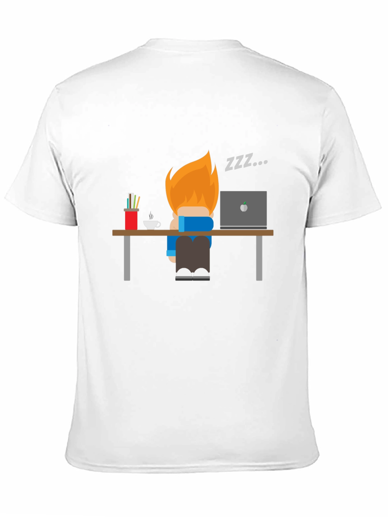 Funny Sleepy Worker Graphic T-Shirt