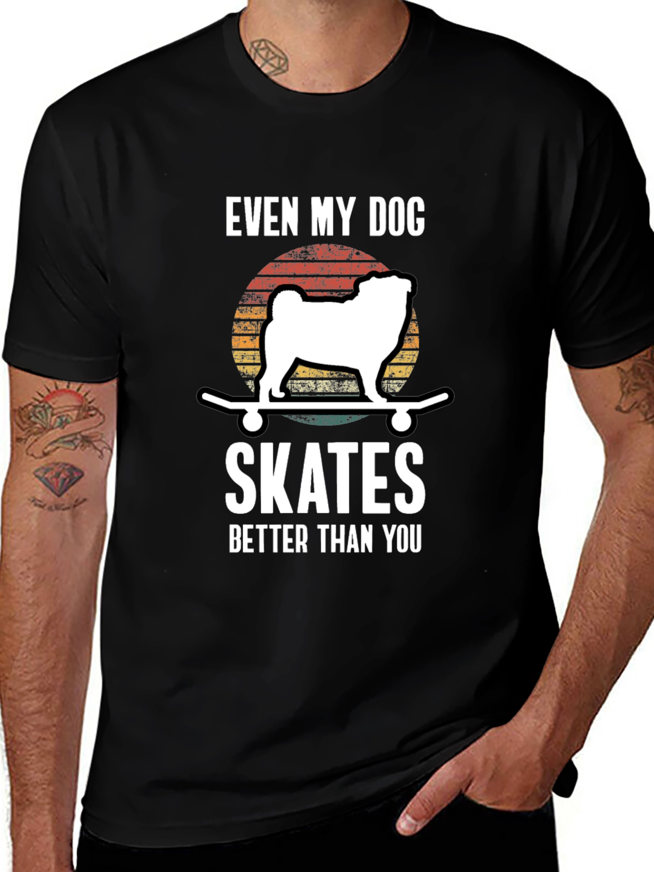 Dog Skates Better Than You Graphic Tee