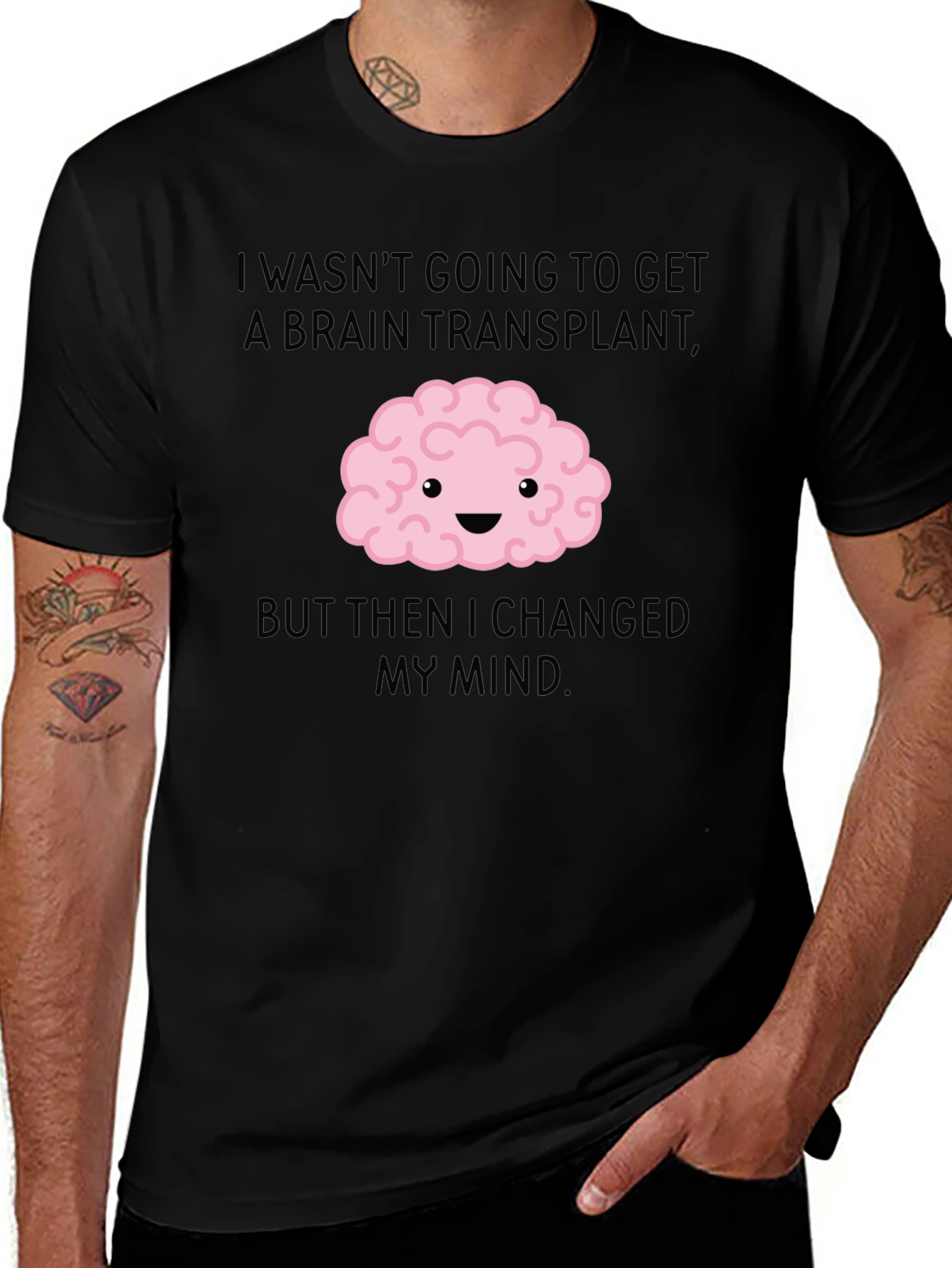 Brain Transplant T-Shirt - Funny Graphic Tee