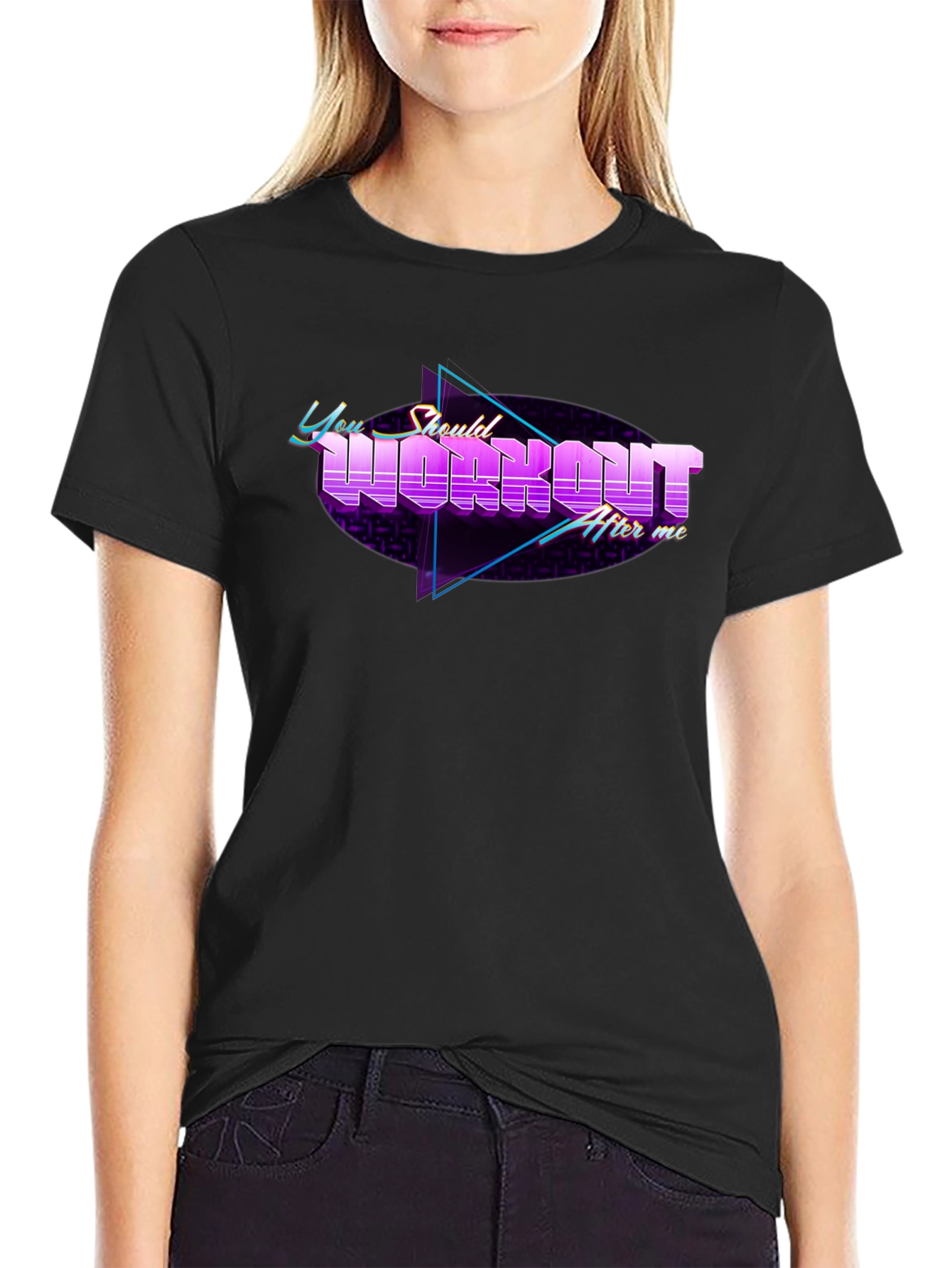 Retro Workout Tee - Motivation Apparel
