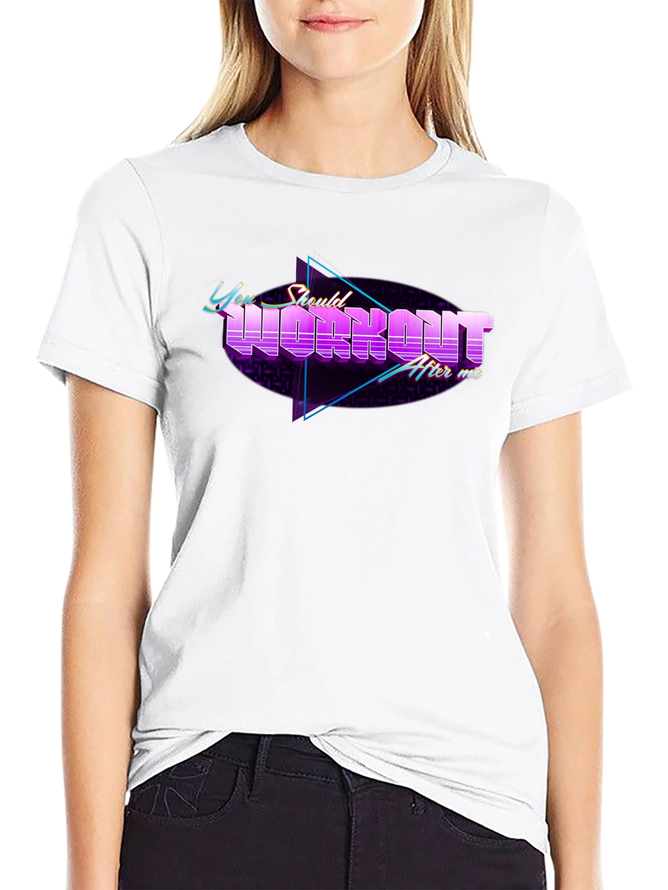 Retro Workout Tee - Motivation Apparel