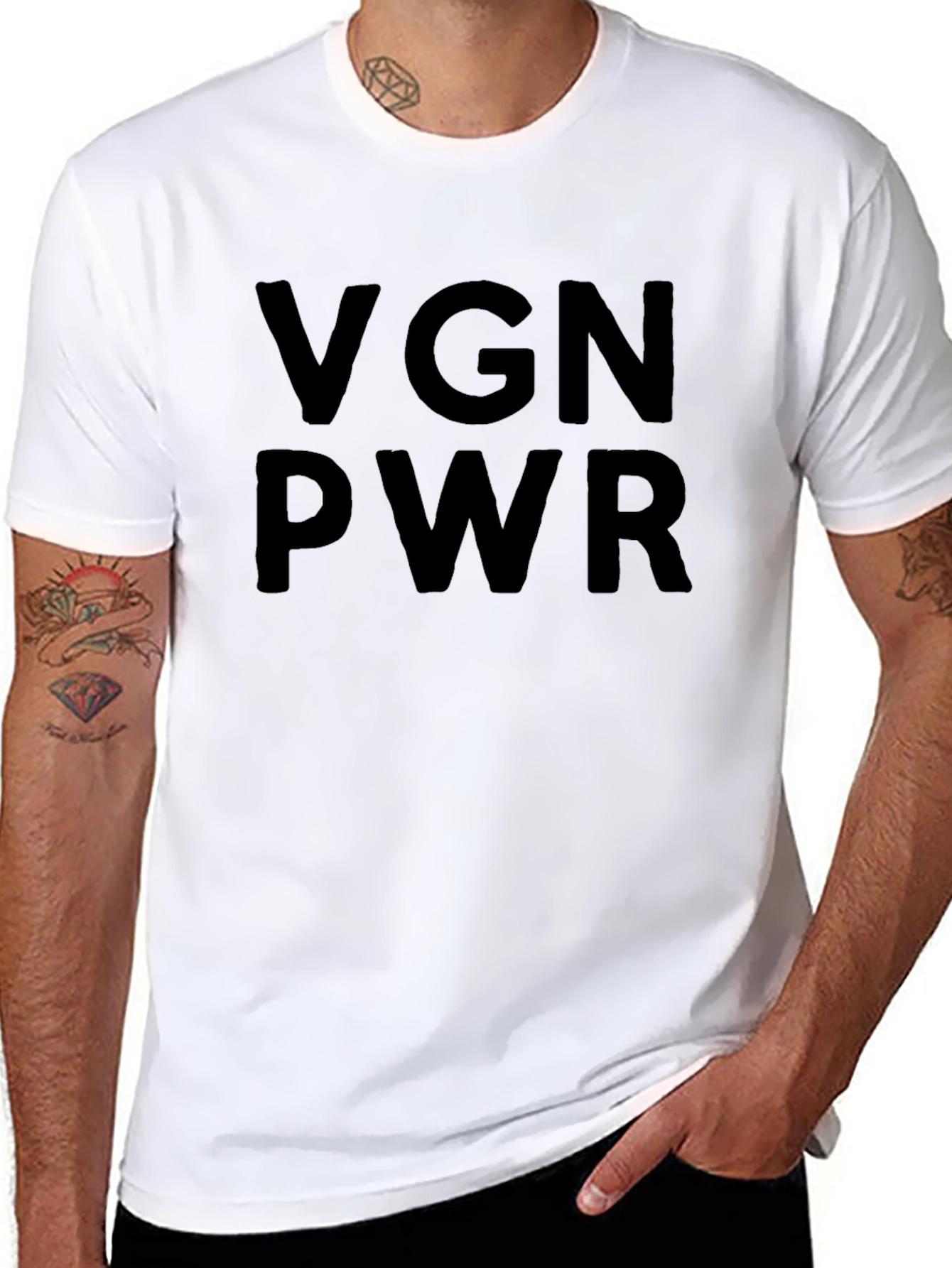 VGN PWR Graphic Tee - Vegan Power T-Shirt