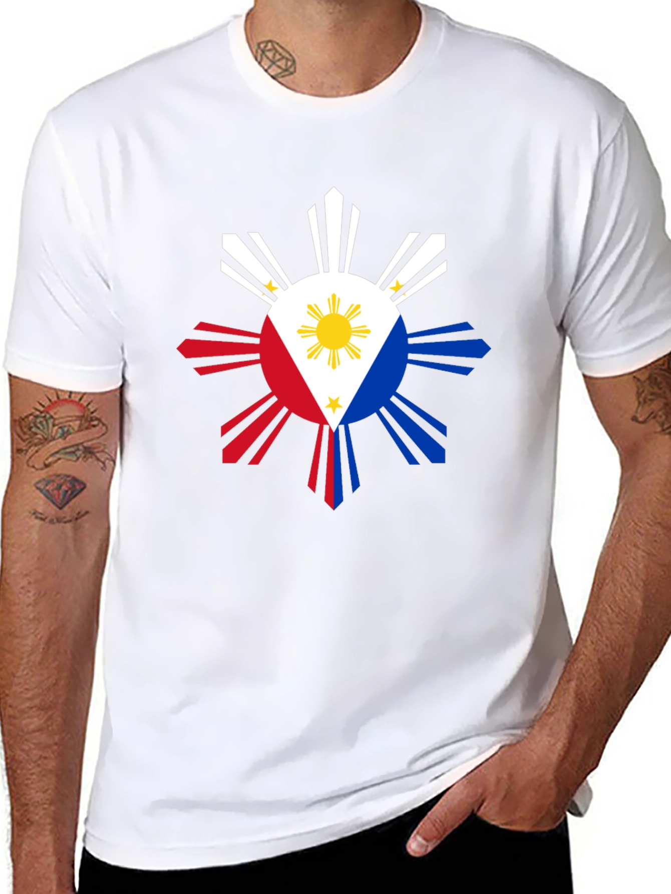 Philippine Flag Inspired T-Shirt