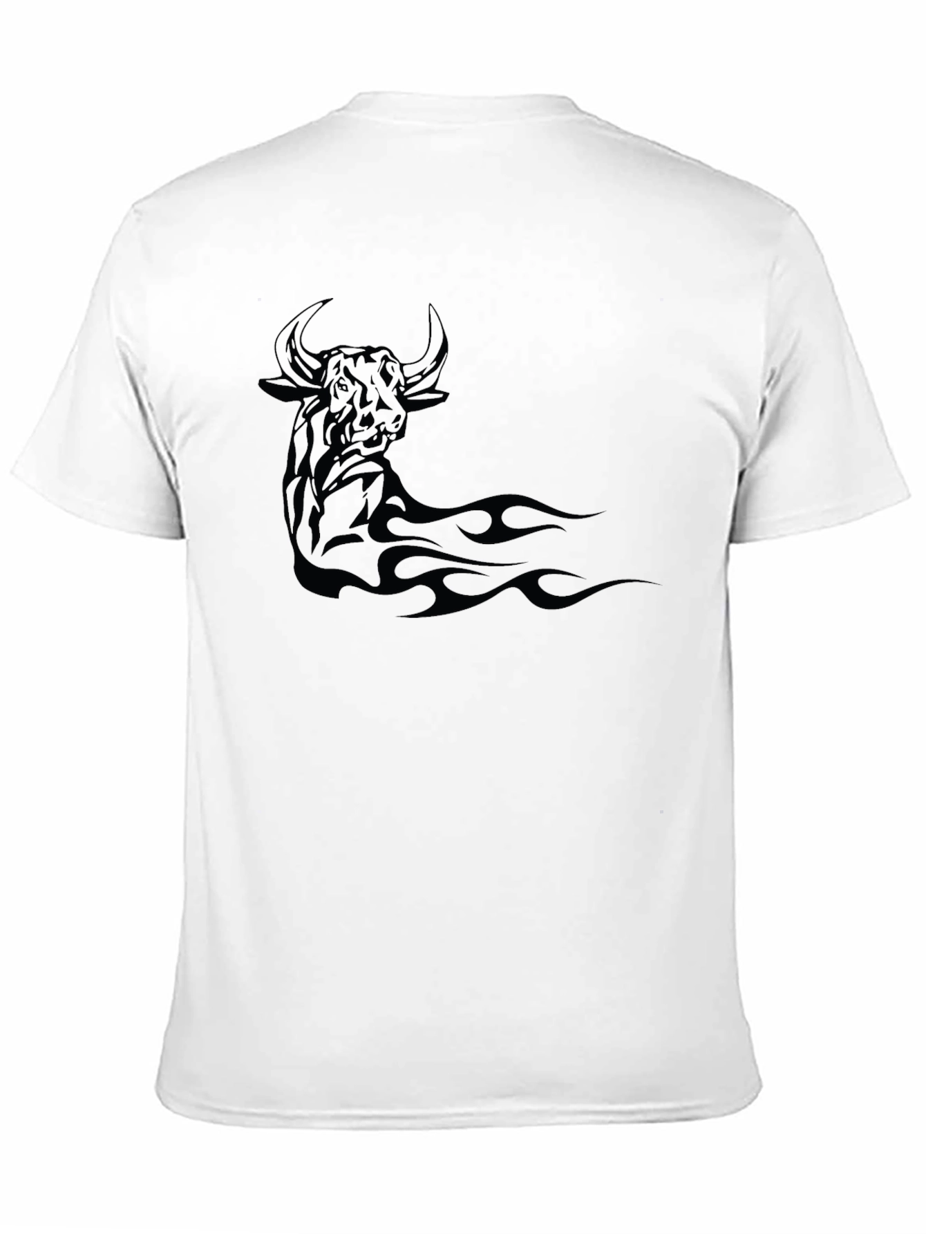 Black Bull Graphic Tee - Bold & Stylish Design