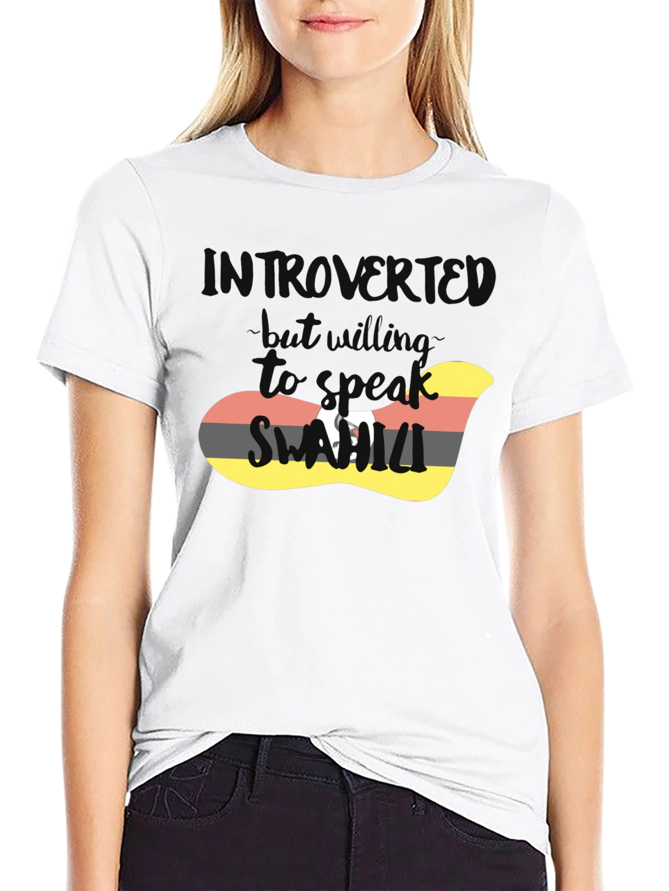 Introvert But Willing To Talk Swahili T-Shirt