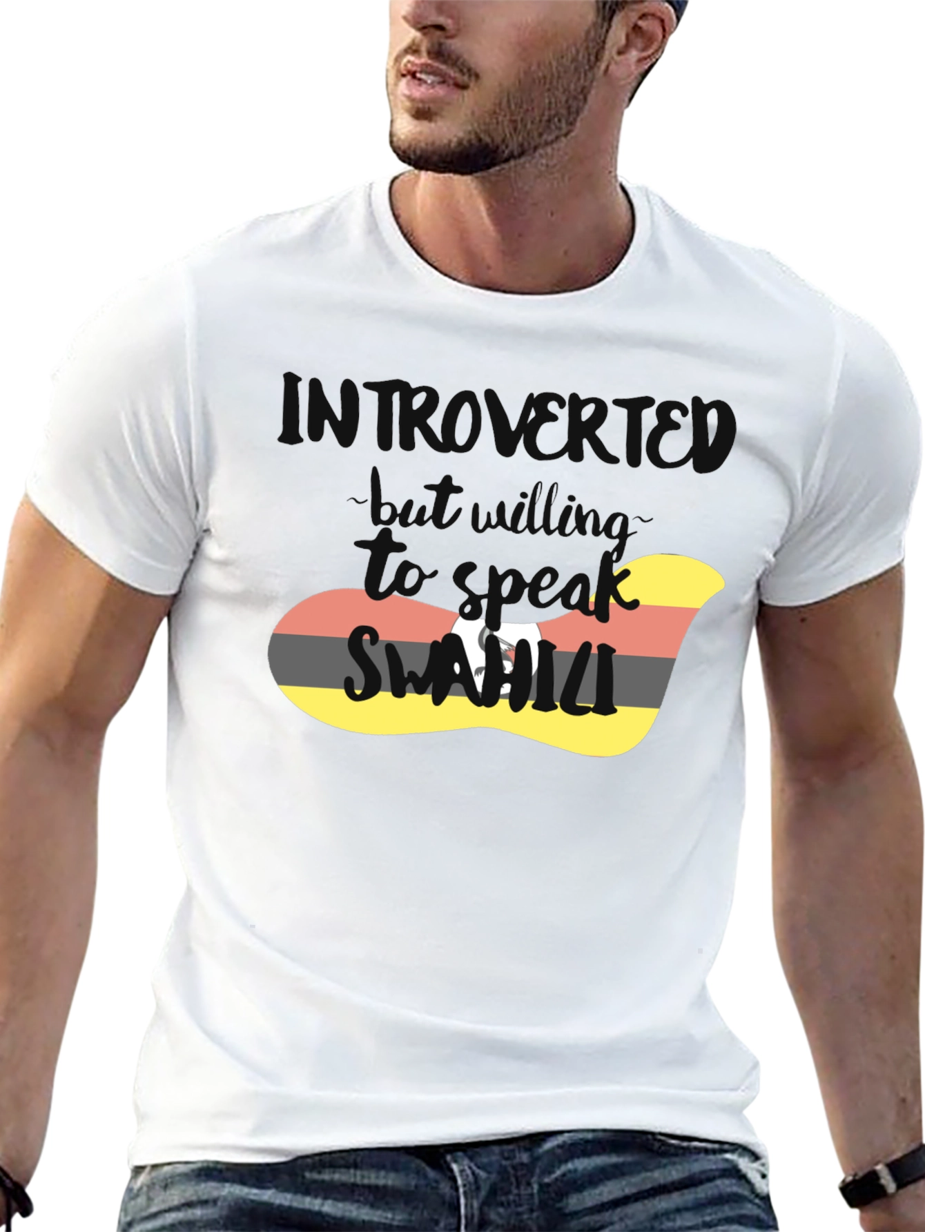 Introvert But Willing To Talk Swahili T-Shirt