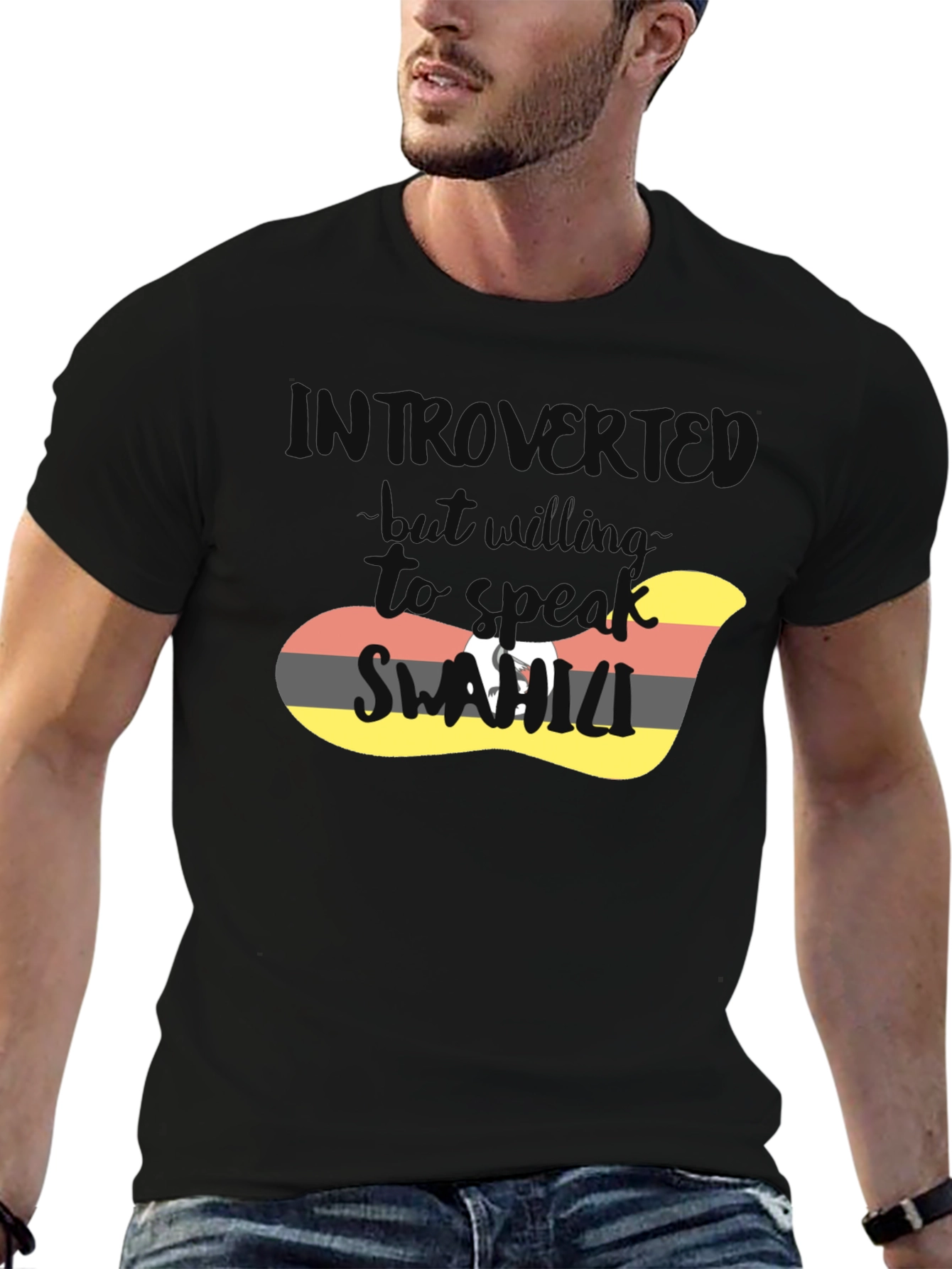 Introvert But Willing To Talk Swahili T-Shirt