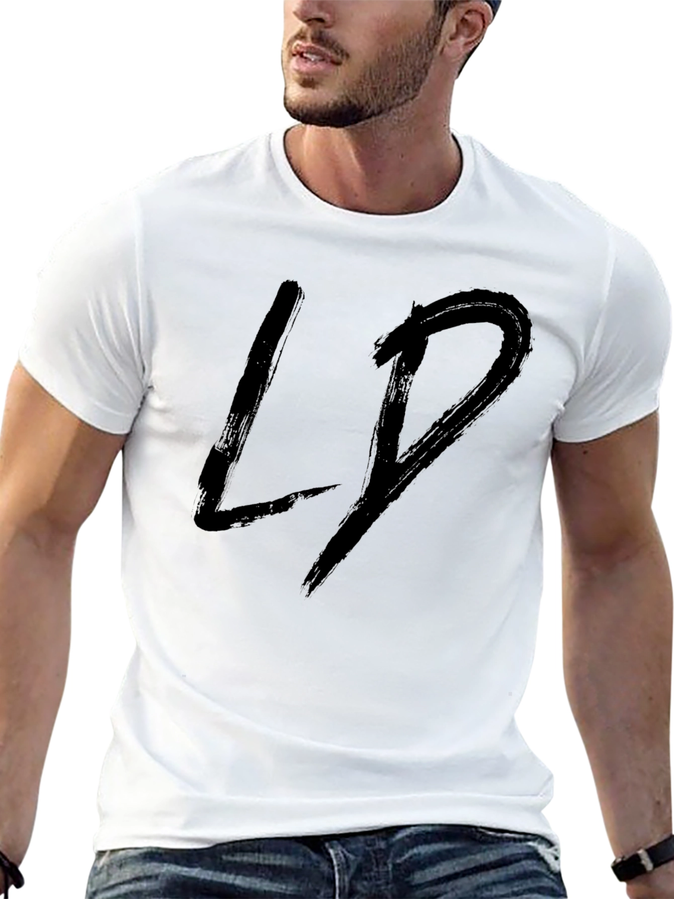 Black Graphic Tee - LD Design