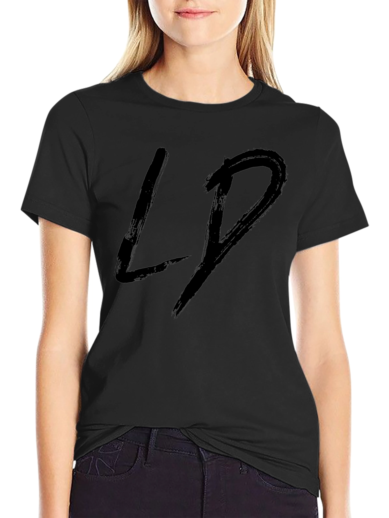 Black Graphic Tee - LD Design