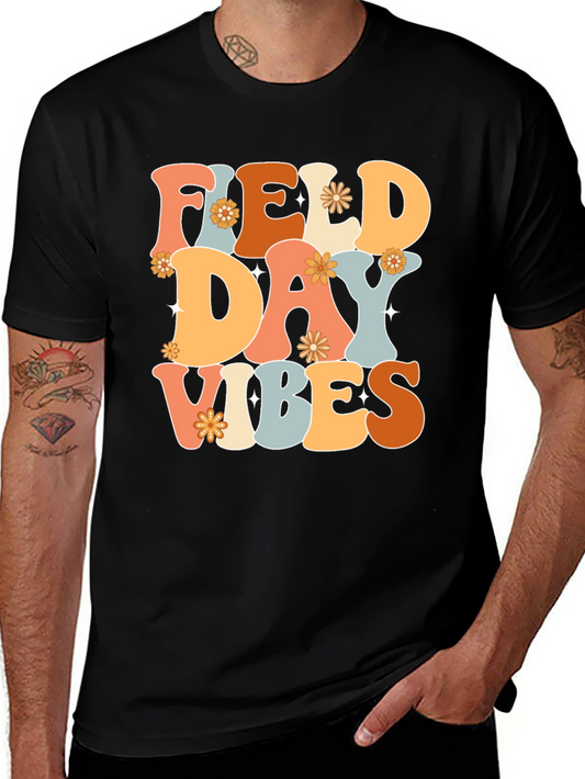 Field Day Vibes Retro Style Graphic Tee