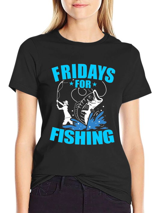 Fridays for Fishing Graphic Tee