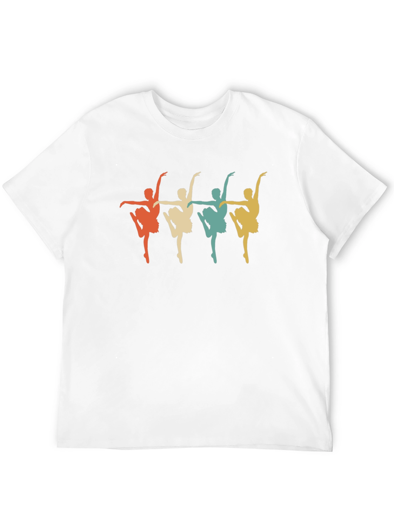 Retro Ballerina T-Shirt - Ballet Dance Tee