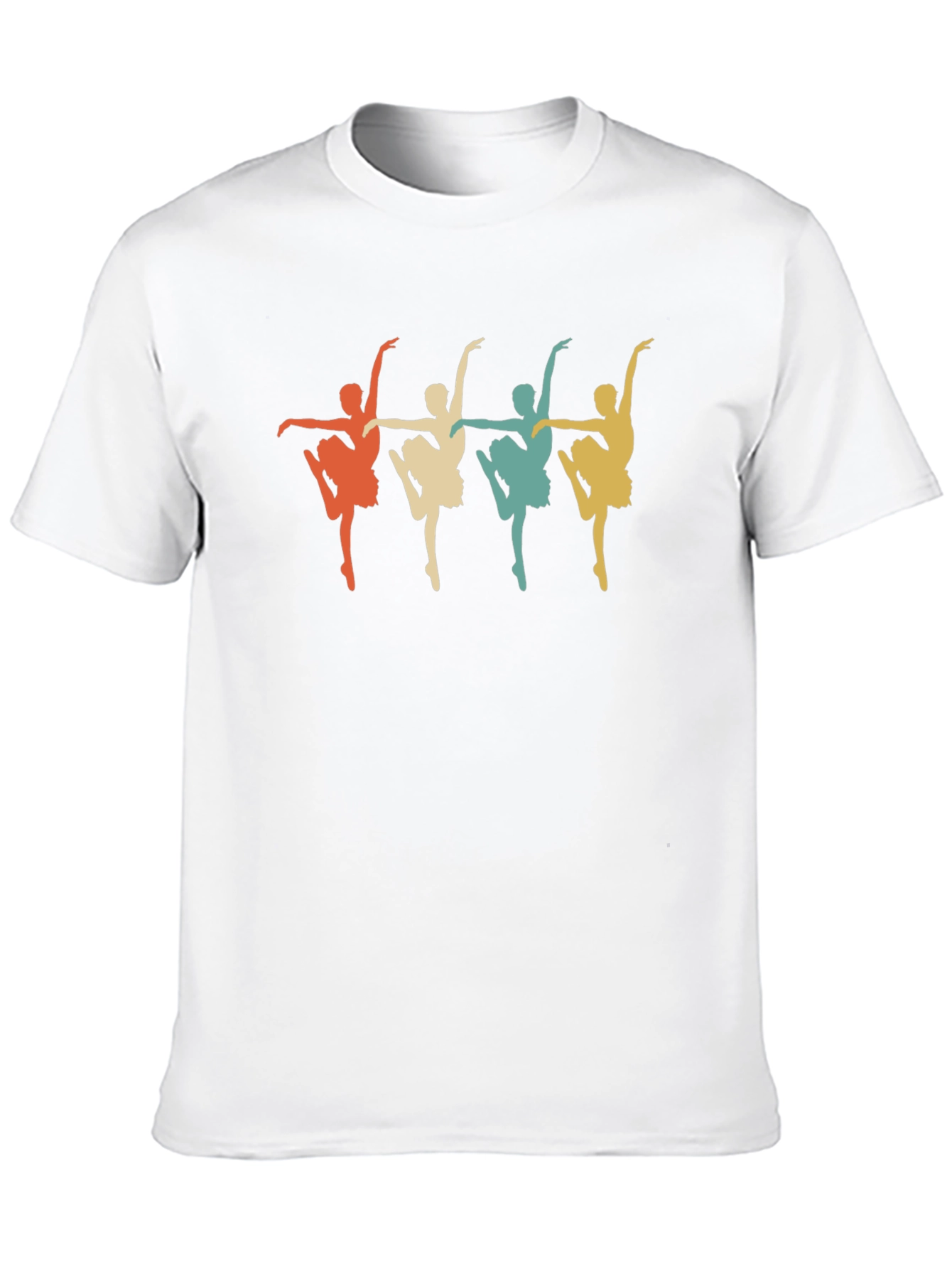 Retro Ballerina T-Shirt - Ballet Dance Tee