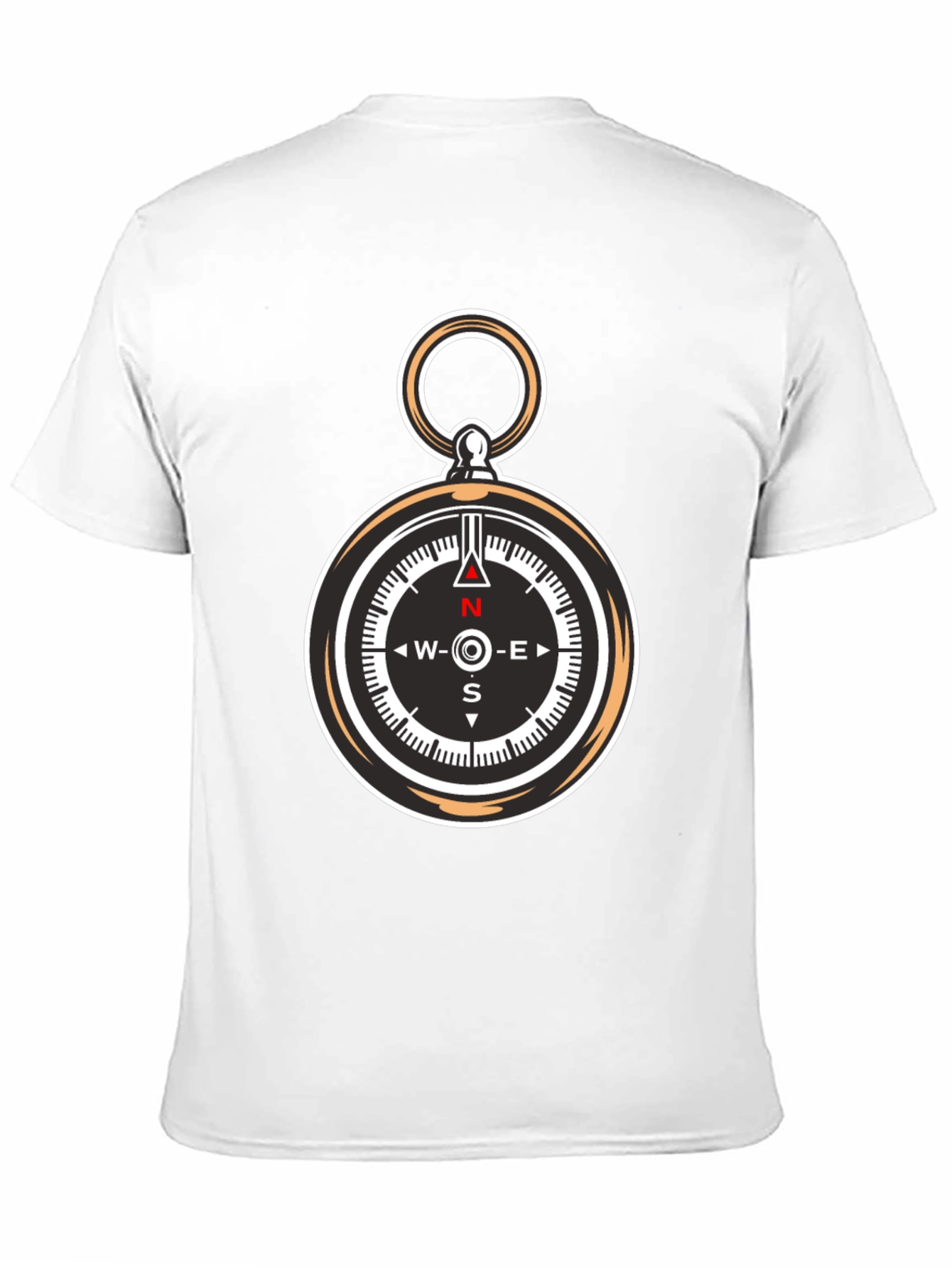 Compass Graphic Tee - Stylish Direction