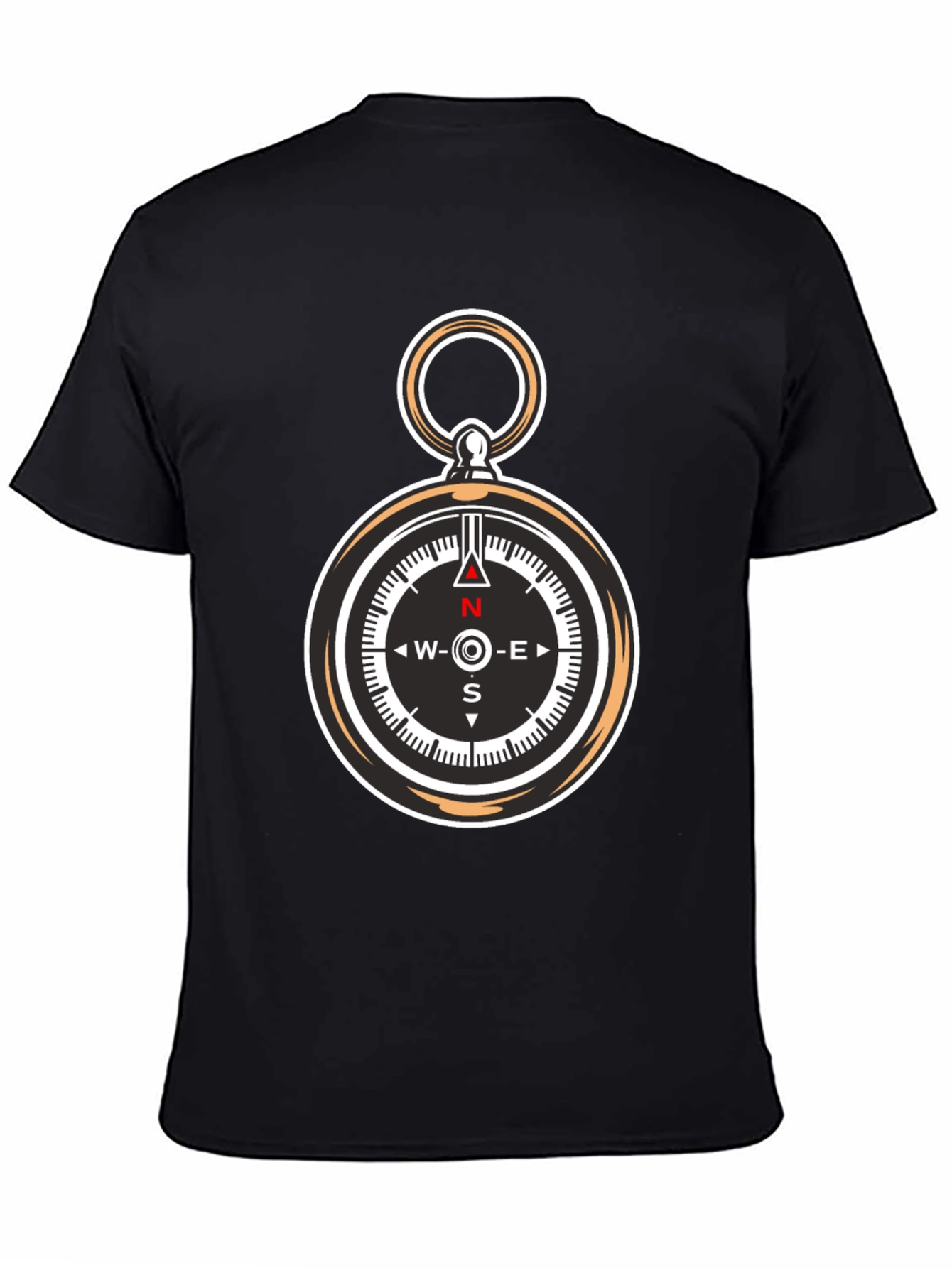Compass Graphic Tee - Stylish Direction