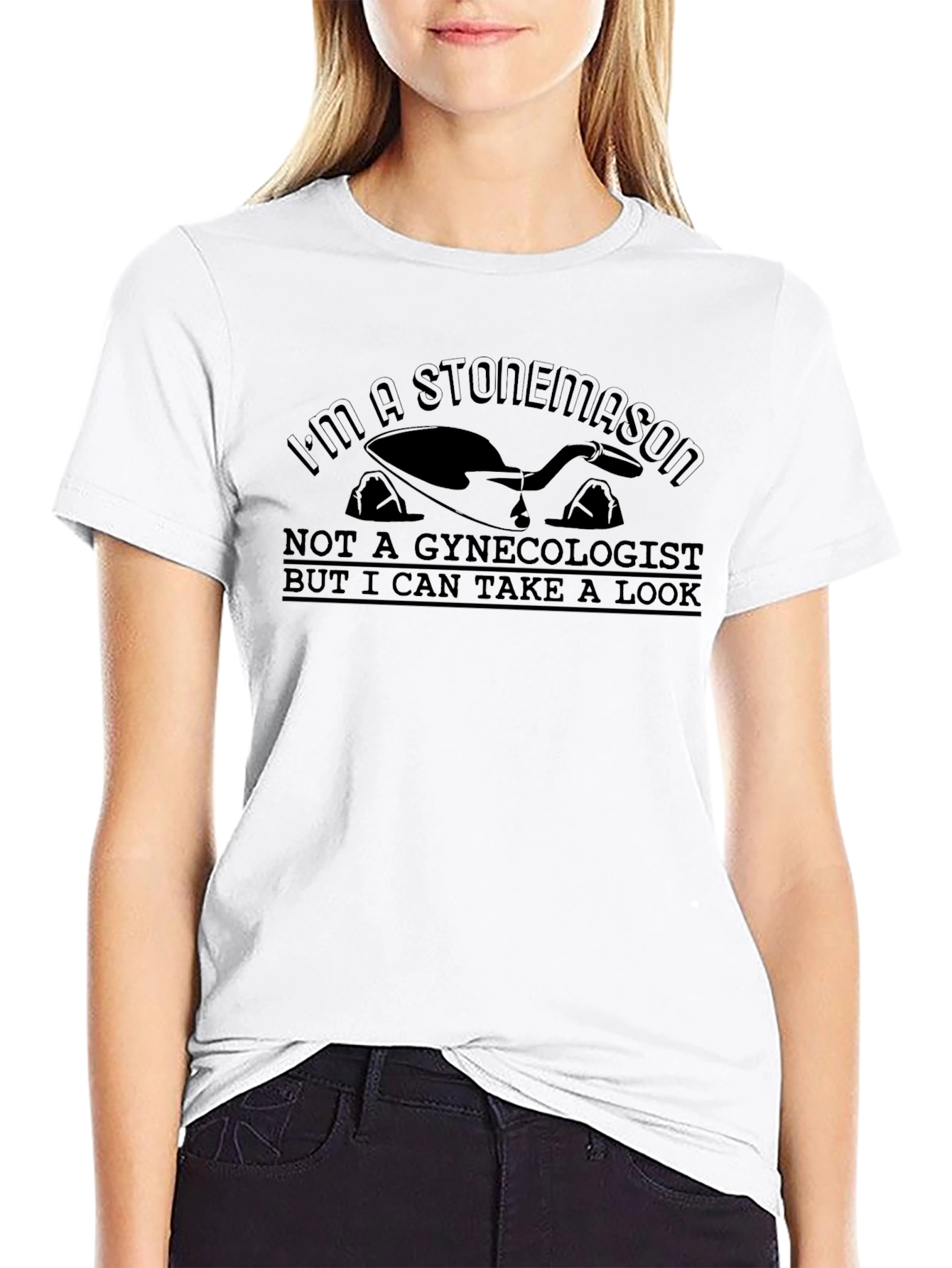 Stonemason Humor T-Shirt - Funny Construction Tee