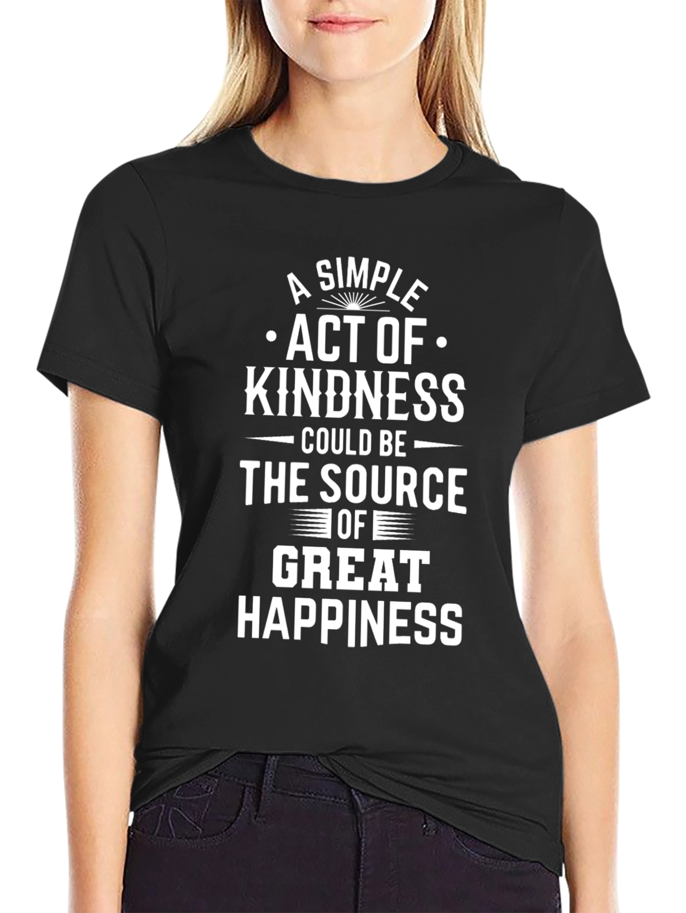 Kindness Quote T-Shirt - A Simple Act of Kindness