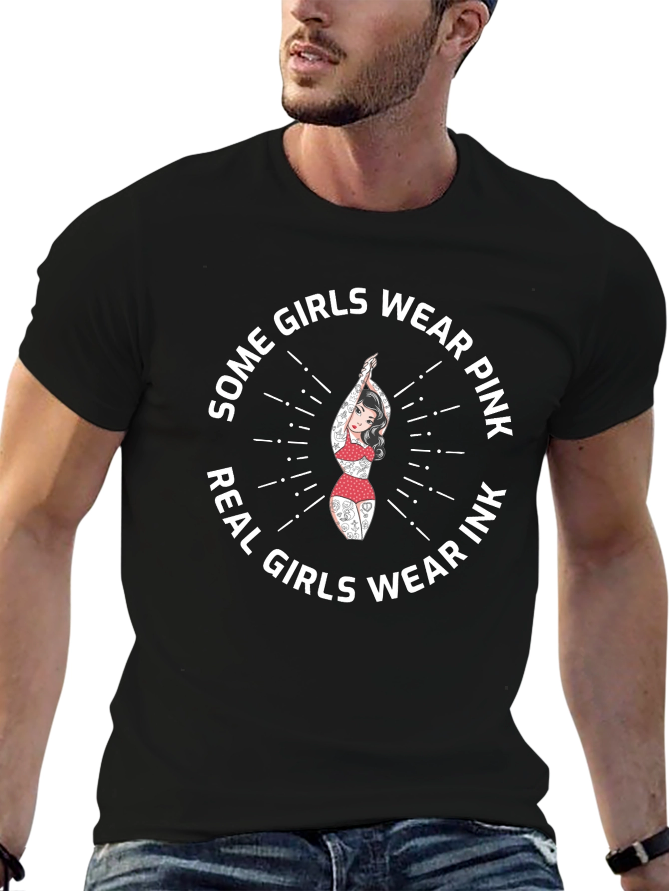 Real Girls Wear Ink T-Shirt