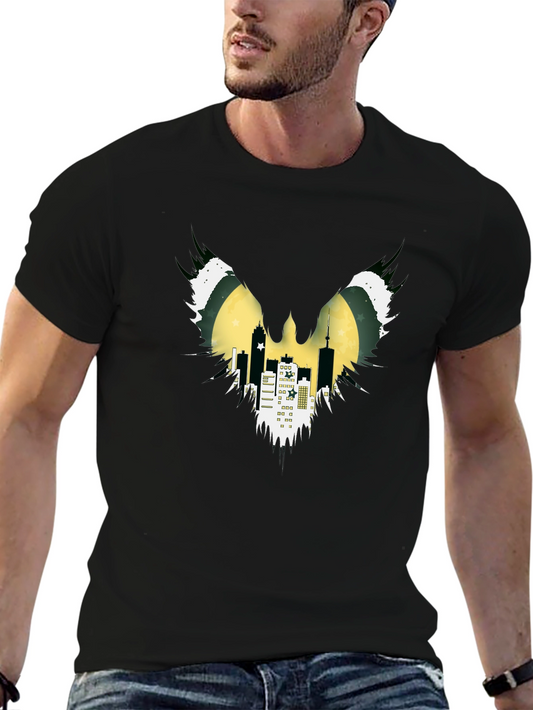 Batman Inspired Cityscape Tee