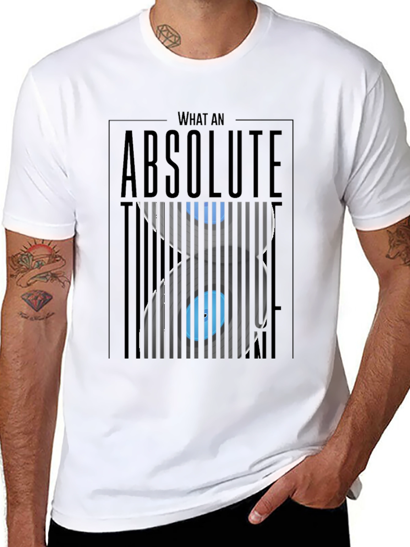 Absolute Unit T-Shirt - Optical Illusion Design