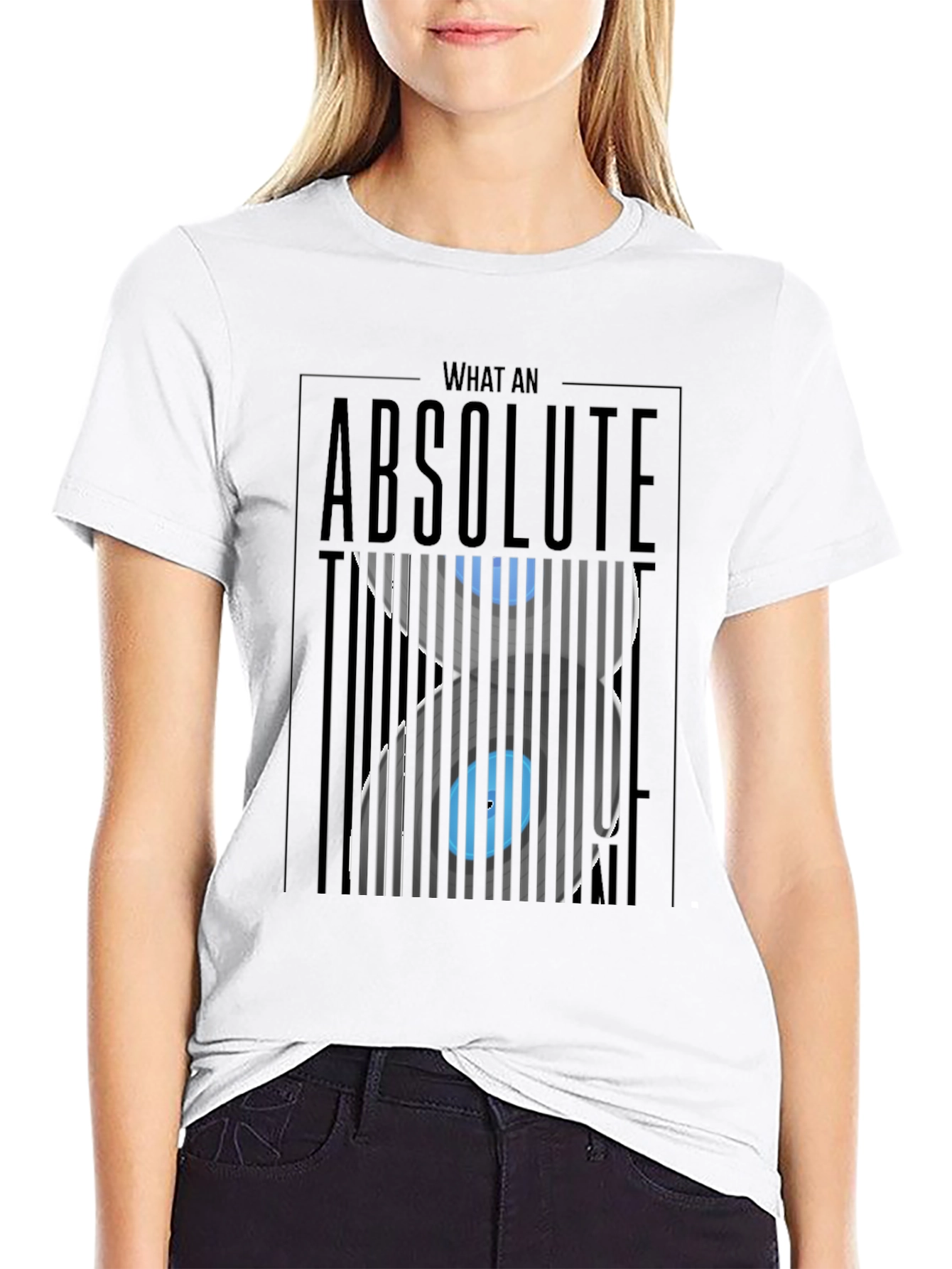 Absolute Unit T-Shirt - Optical Illusion Design