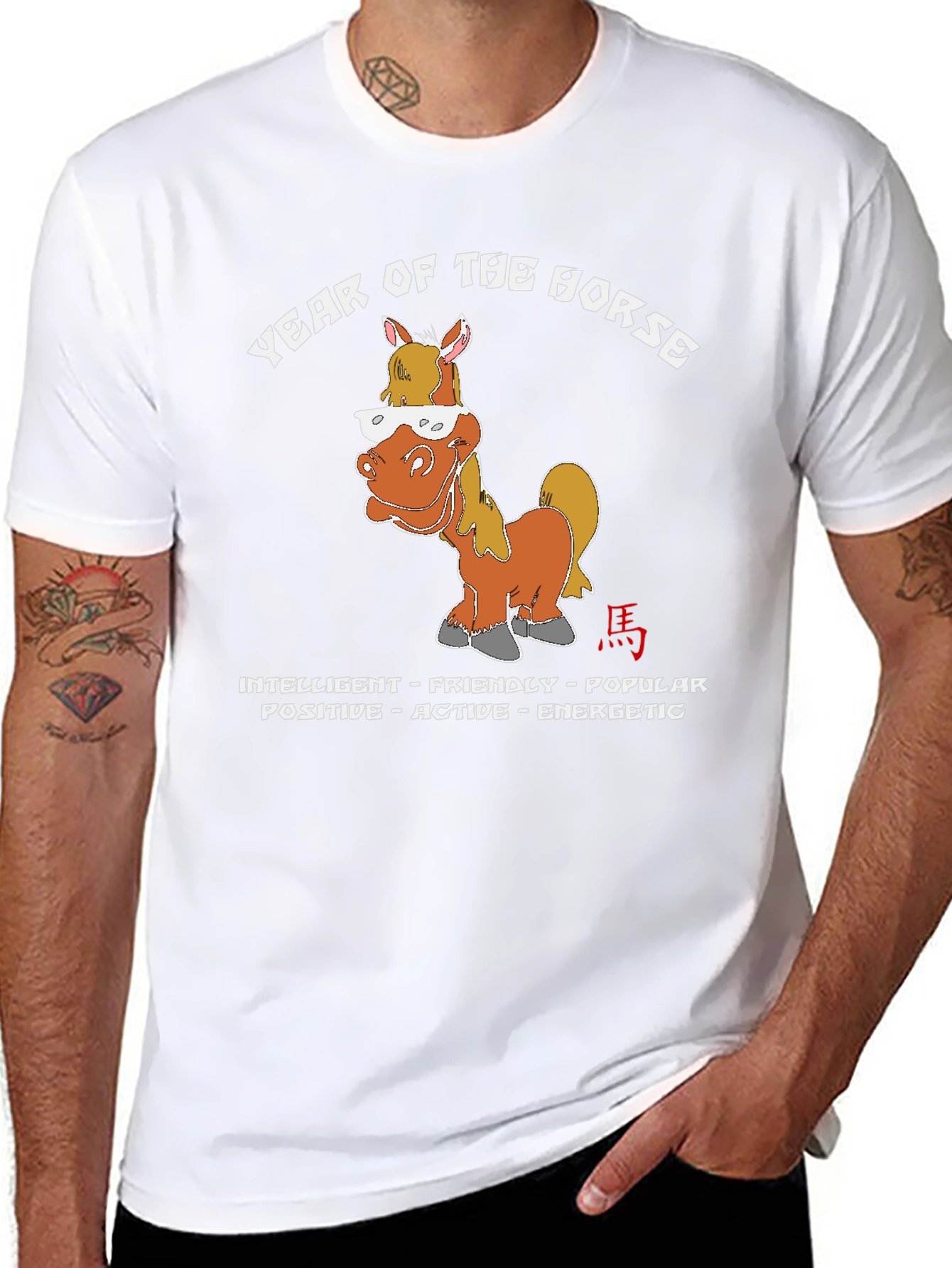 Year of the Horse Graphic T-Shirt