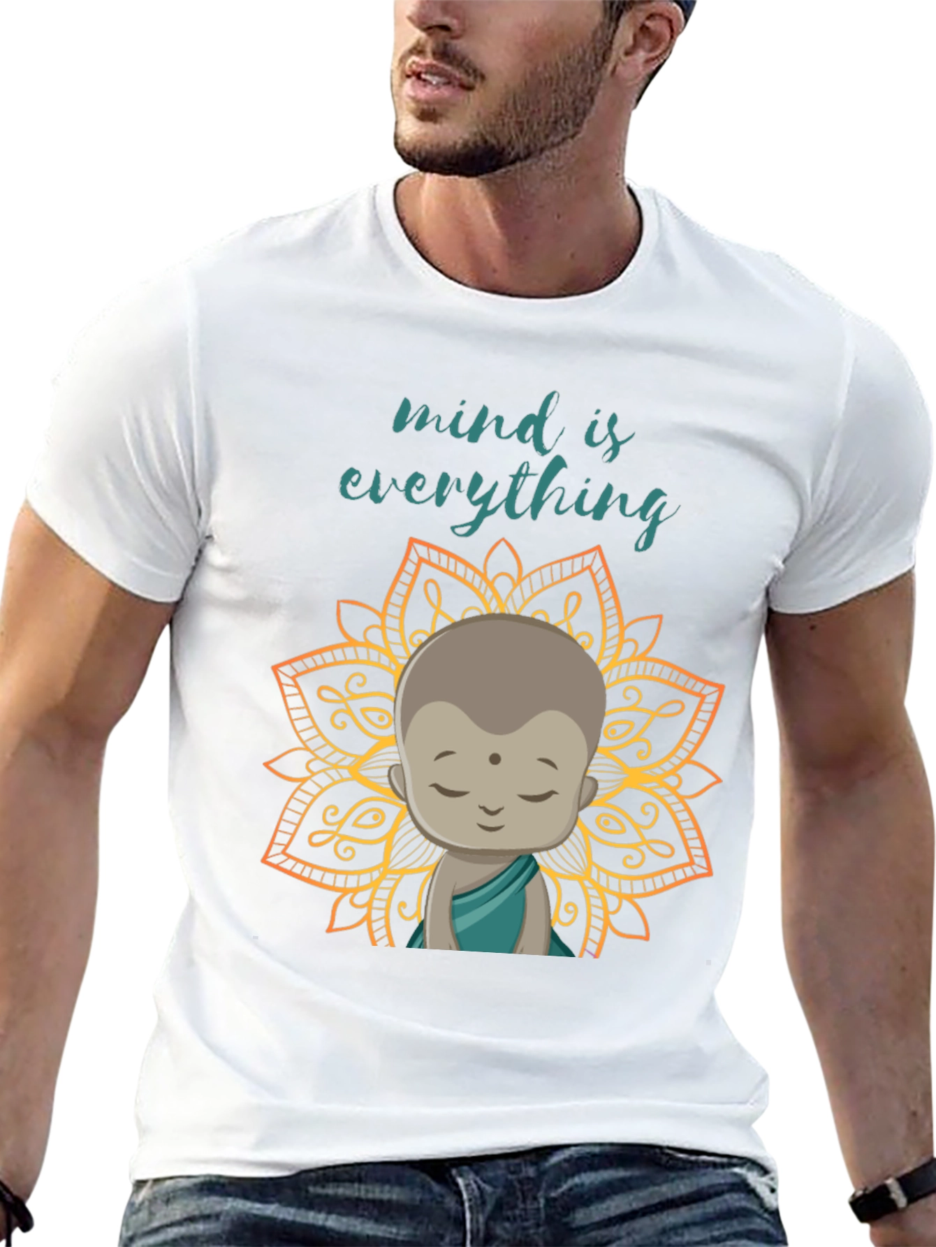 Mind Is Everything T-Shirt - Buddha Graphic Tee