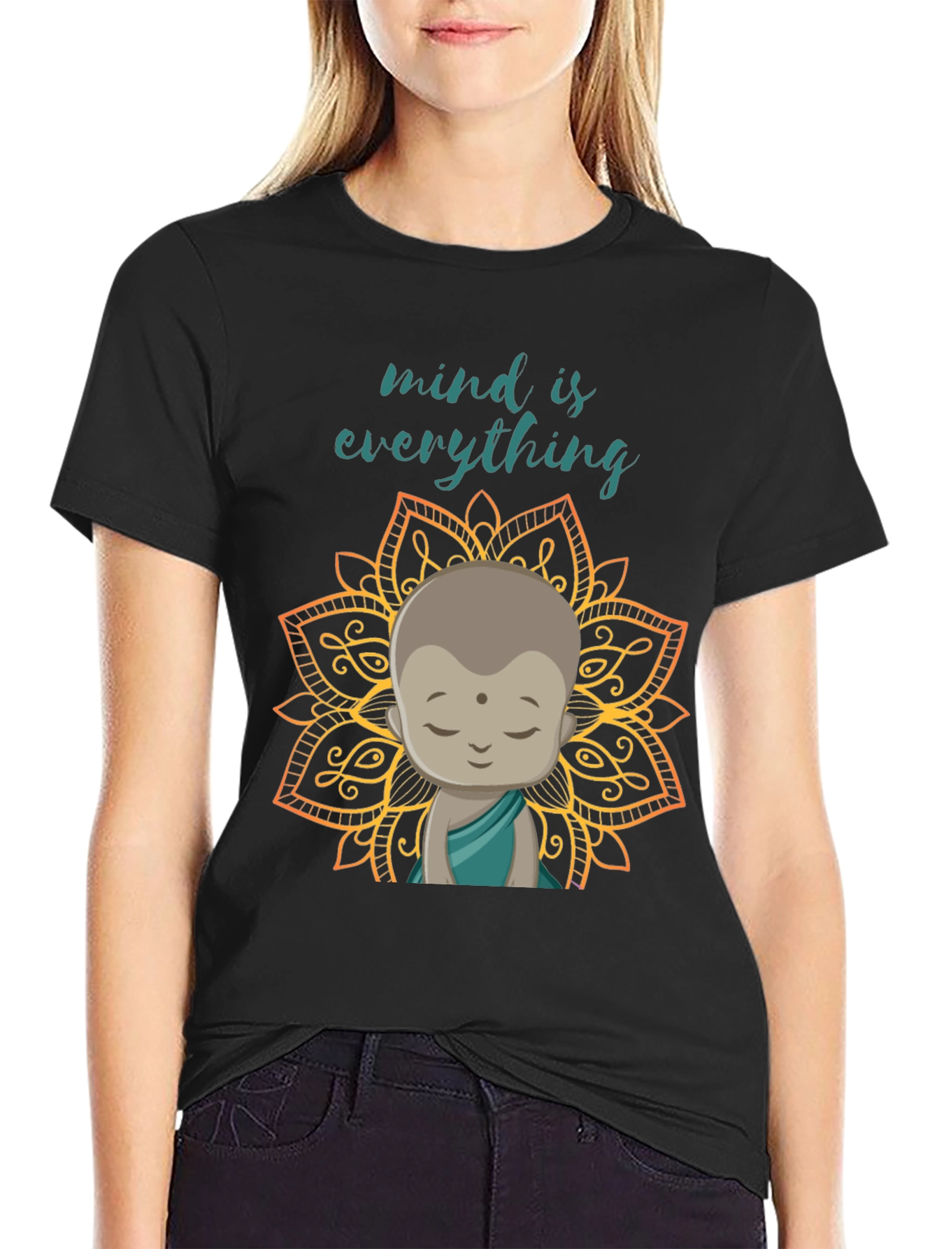 Mind Is Everything T-Shirt - Buddha Graphic Tee