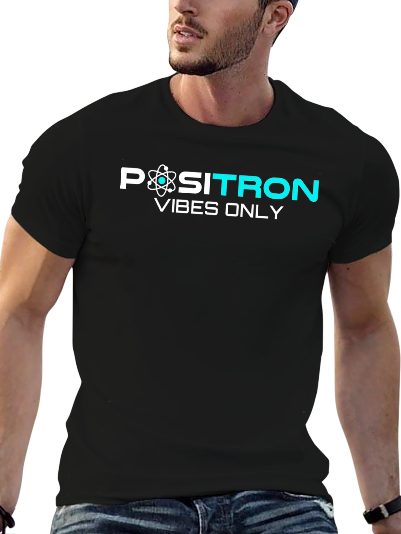 Positron Vibes Only Graphic Tee - Science Shirt