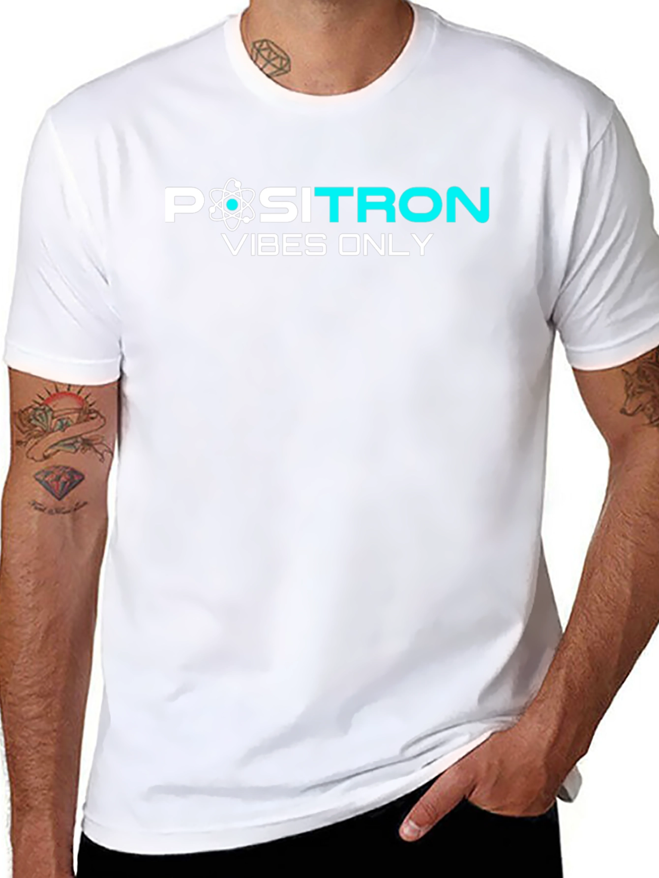 Positron Vibes Only Graphic Tee - Science Shirt