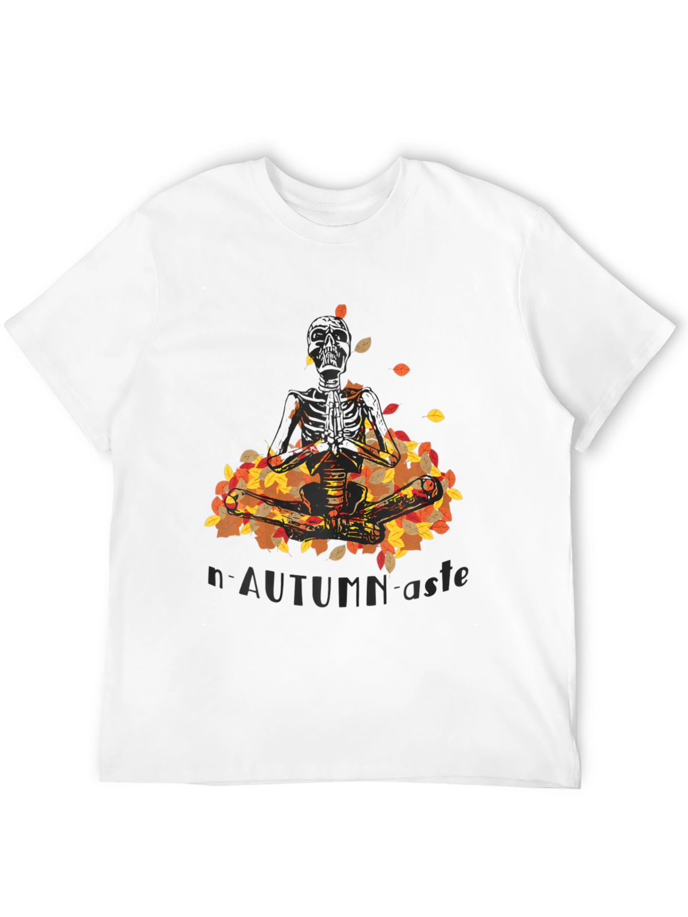 Autumn Yoga Skeleton T-Shirt