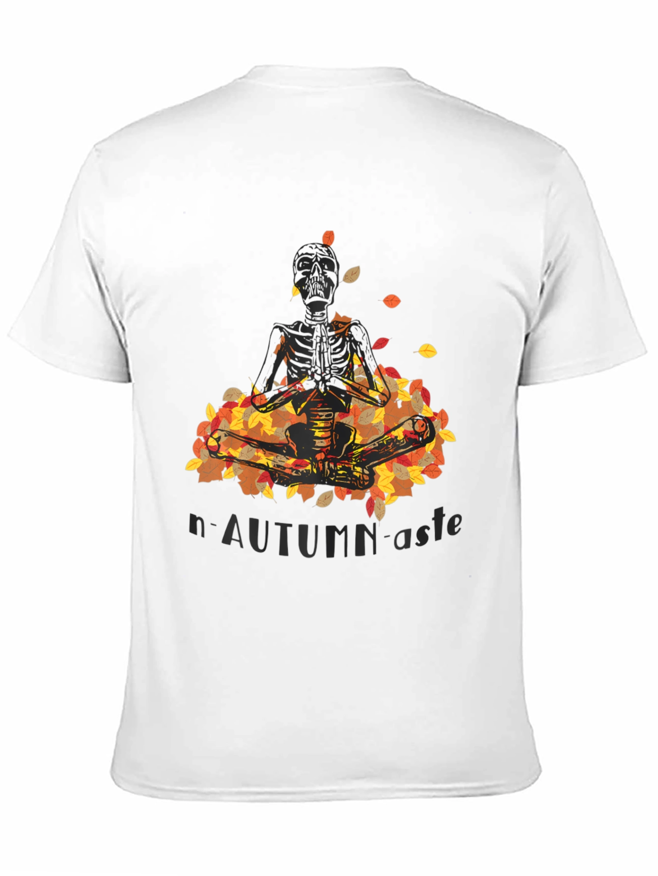 Autumn Yoga Skeleton T-Shirt