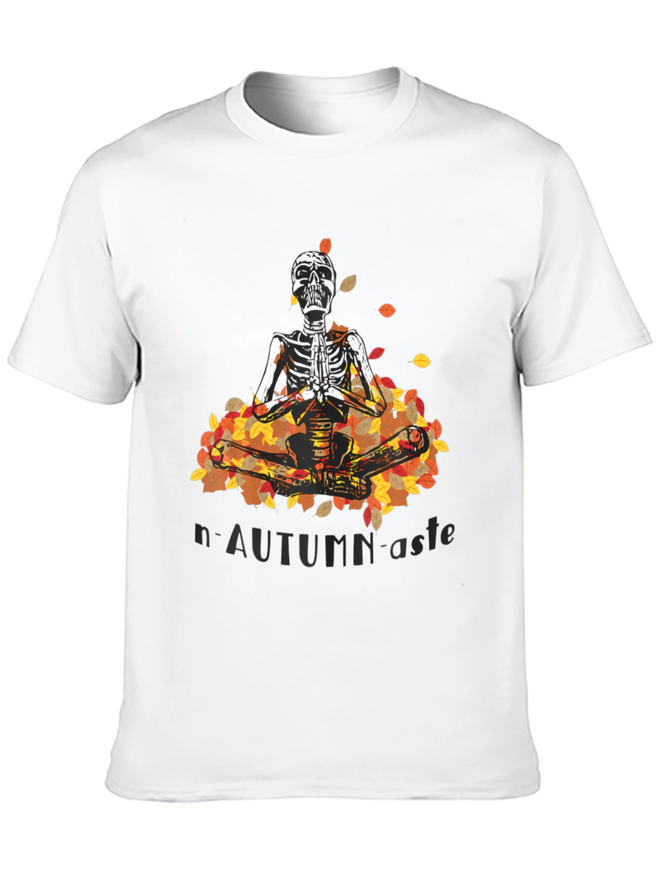 Autumn Yoga Skeleton T-Shirt