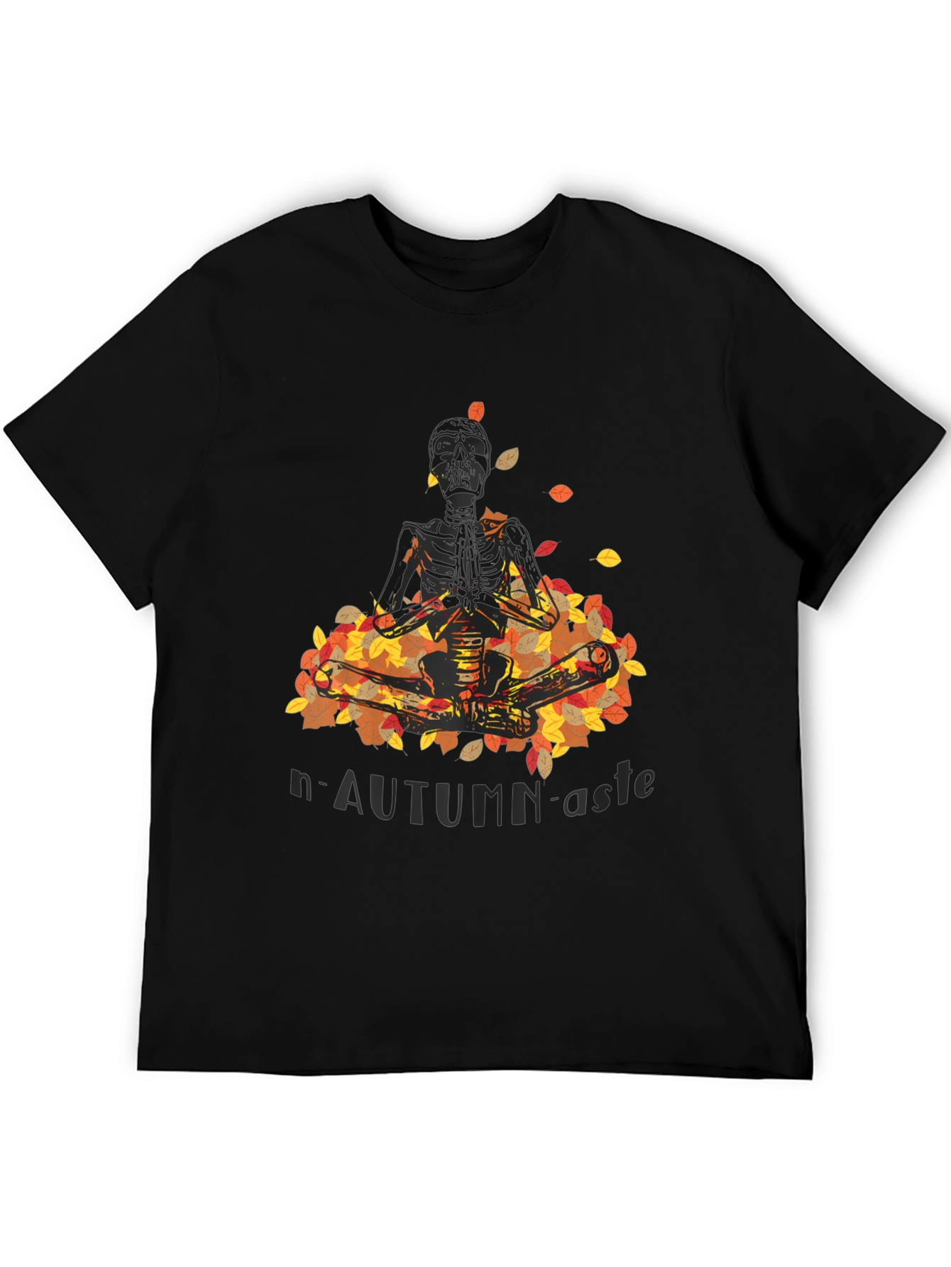 Autumn Yoga Skeleton T-Shirt
