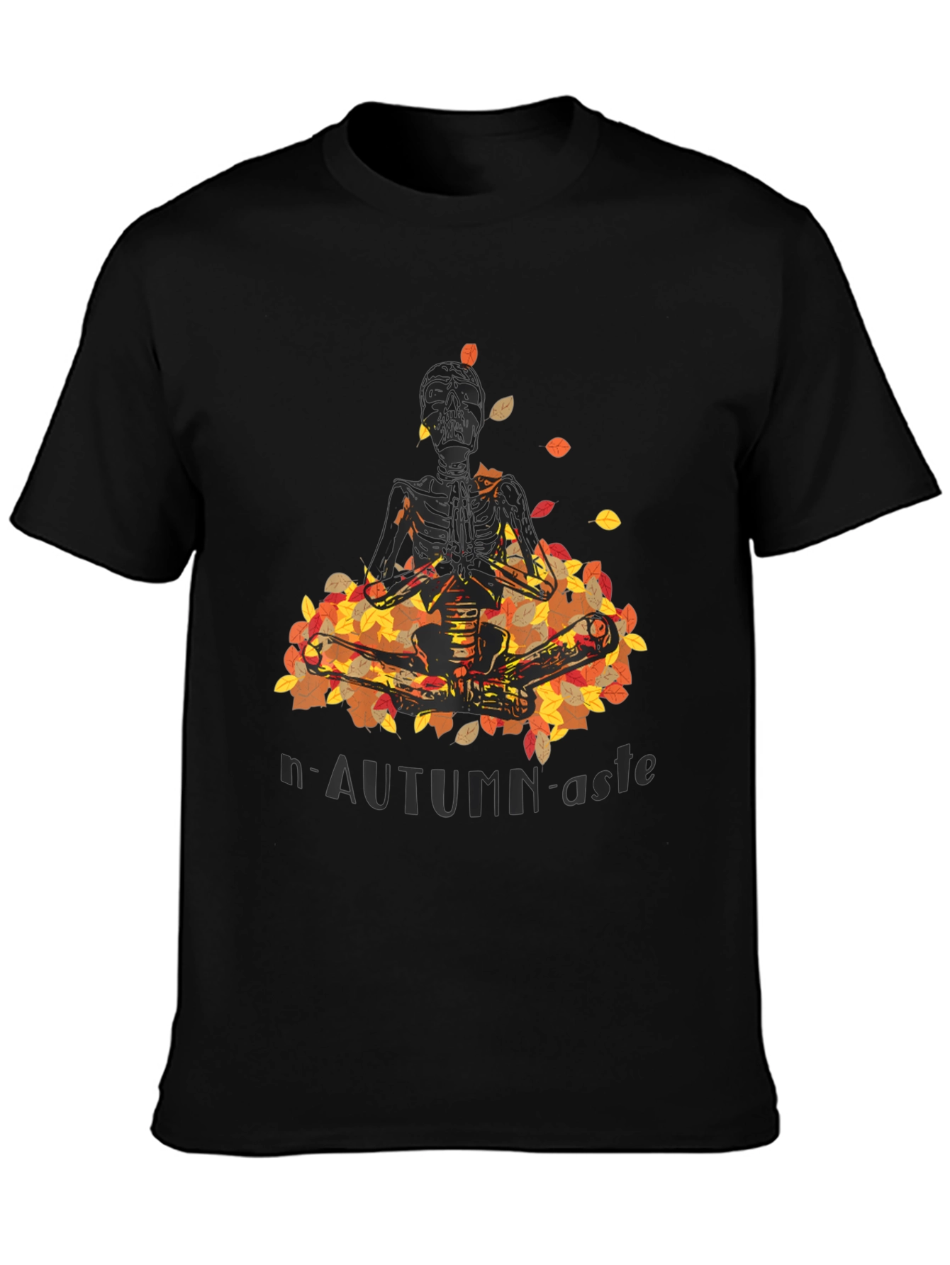 Autumn Yoga Skeleton T-Shirt