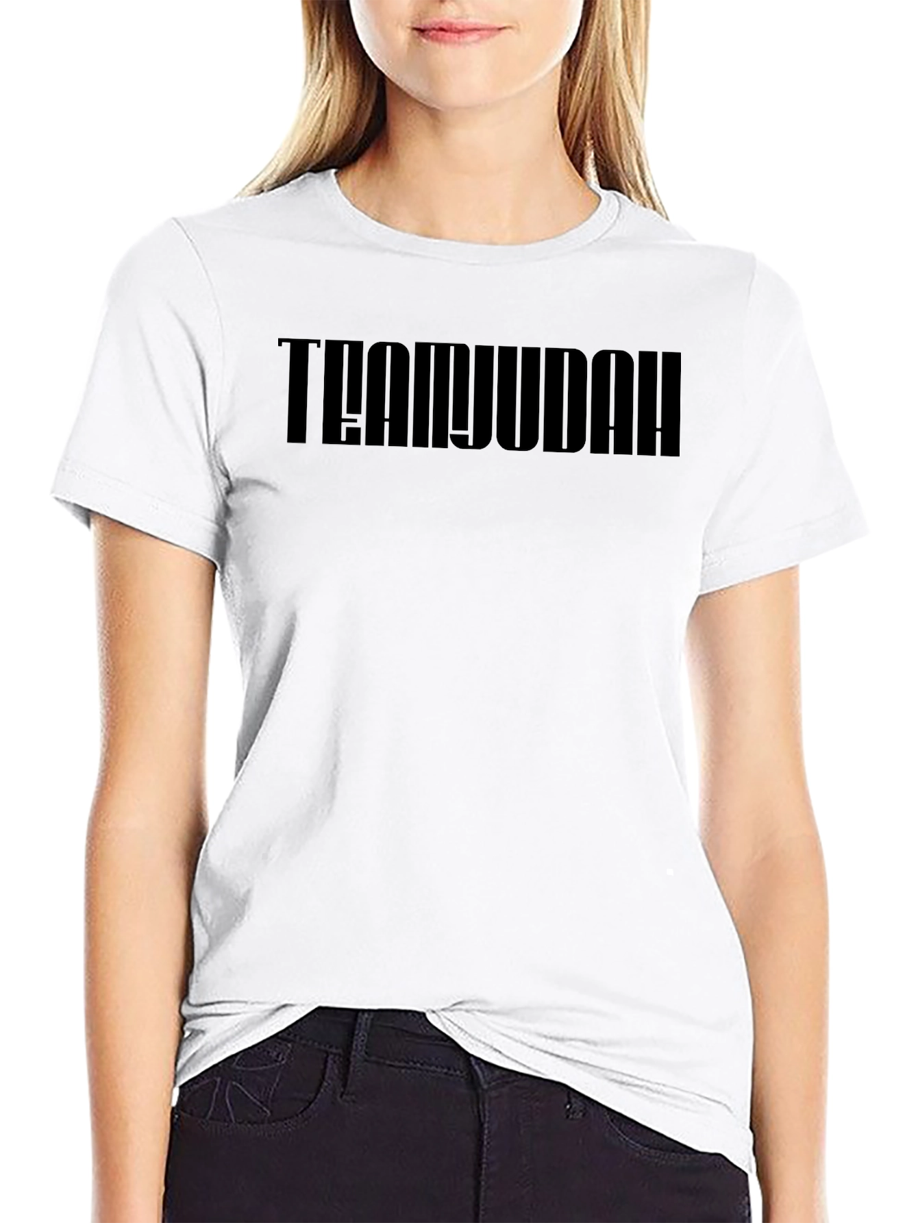 Team Judah Black Graphic Tee - Stylish Casual Wear