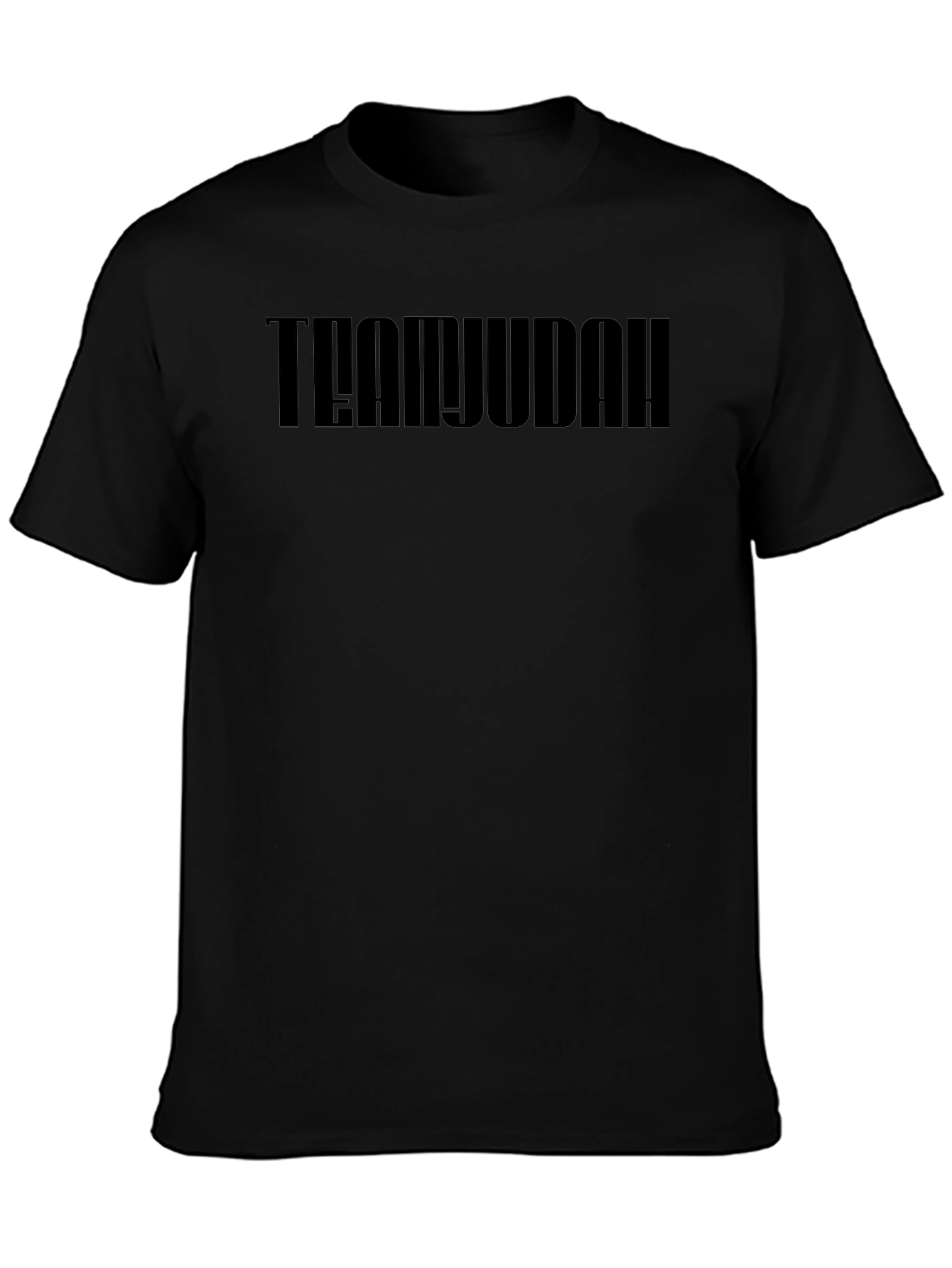 Team Judah Black Graphic Tee - Stylish Casual Wear