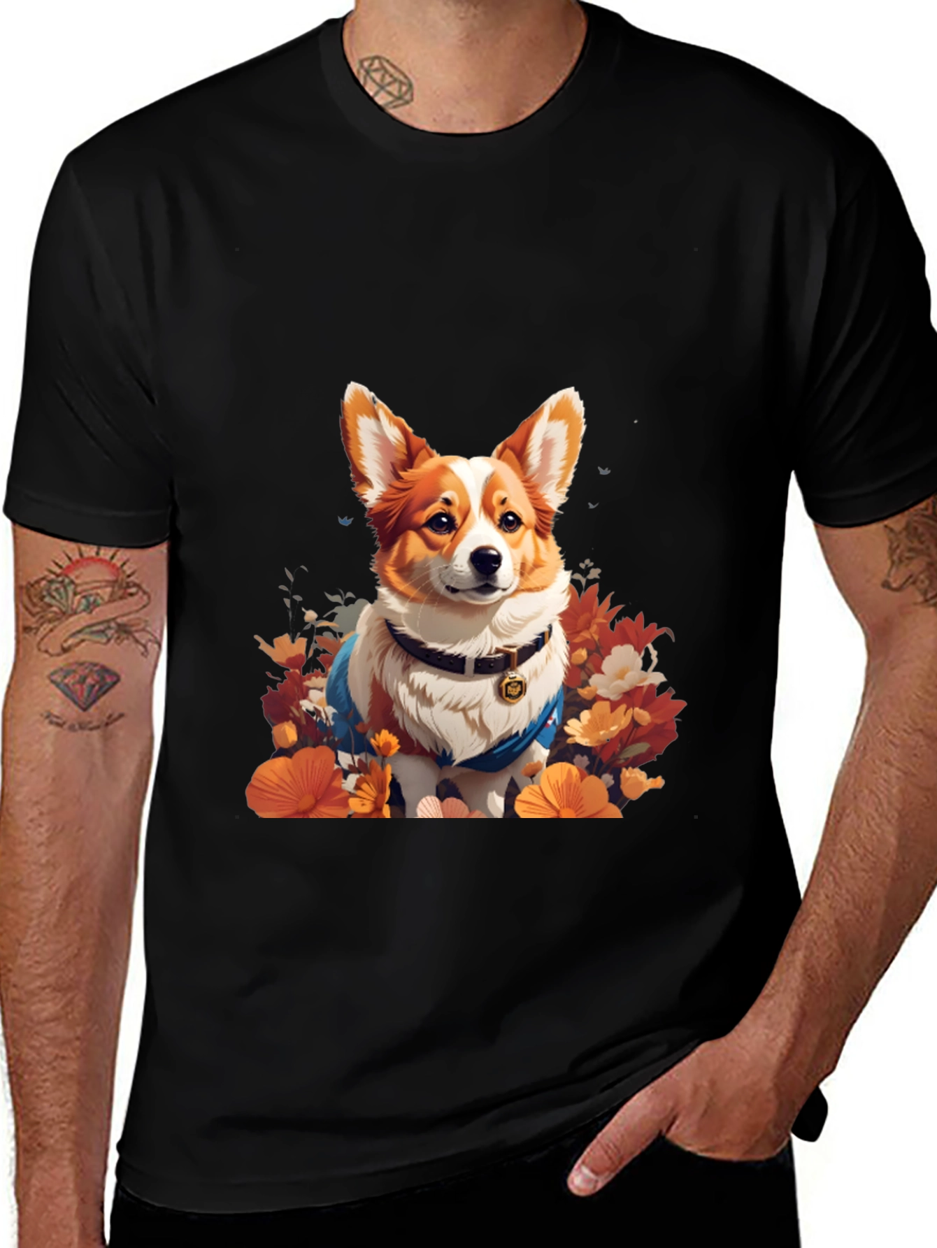 Corgi Dog Lover Graphic Tee