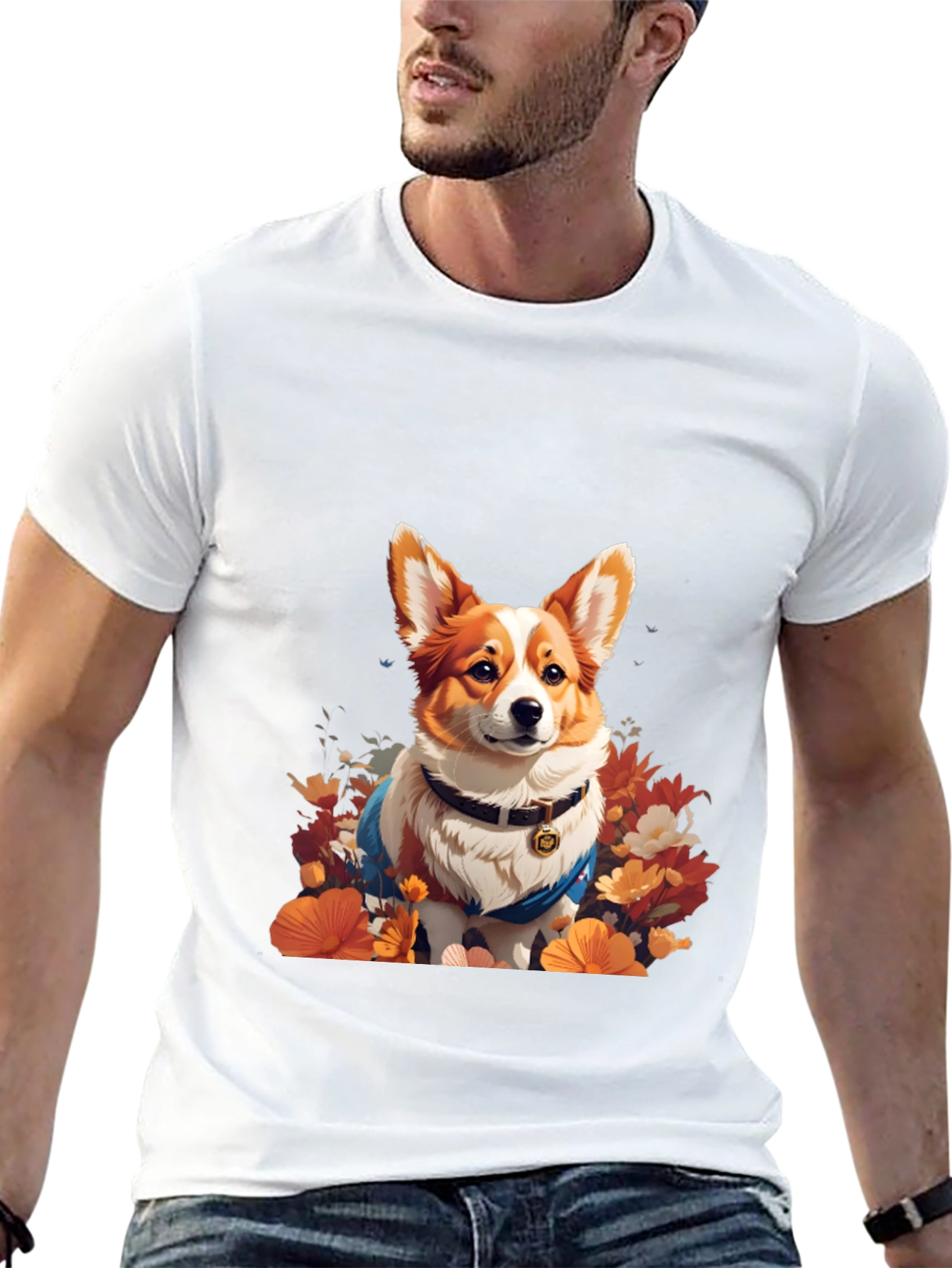 Corgi Dog Lover Graphic Tee