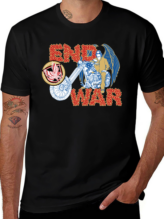 End War Graphic Print T-Shirt