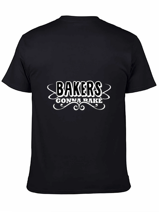Bakers Gonna Bake Graphic T-Shirt - Black