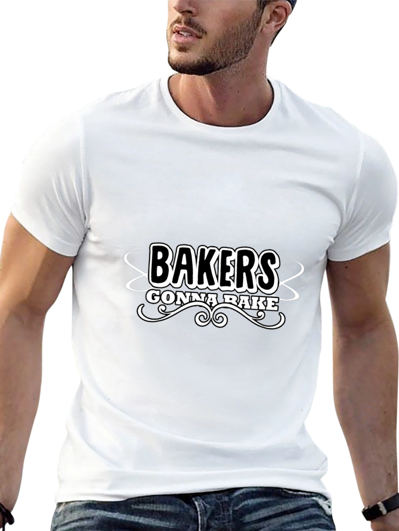 Bakers Gonna Bake Graphic T-Shirt - Black