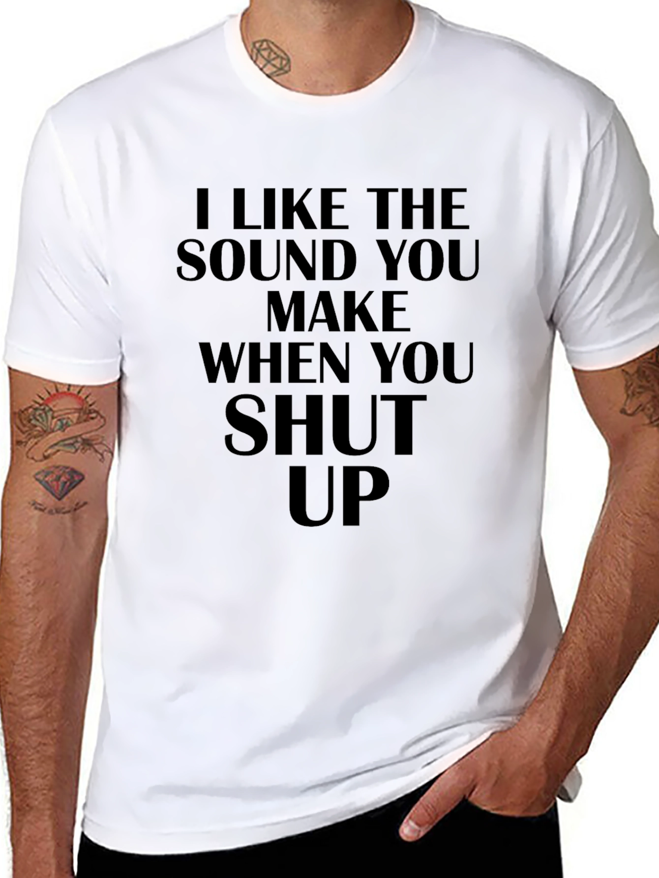 I Like The Sound Funny Graphic T-Shirt