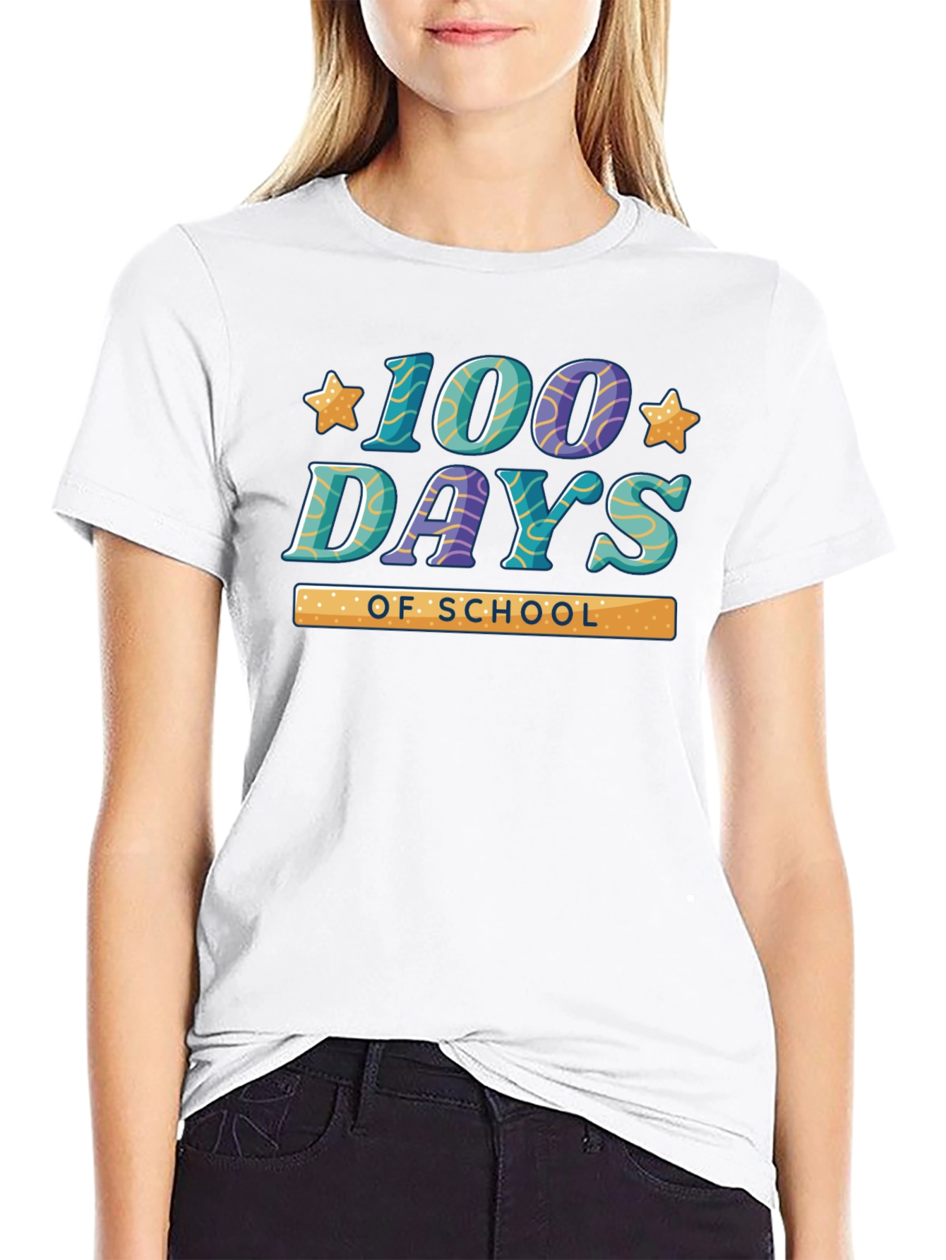 100 Days of School Graphic Tee