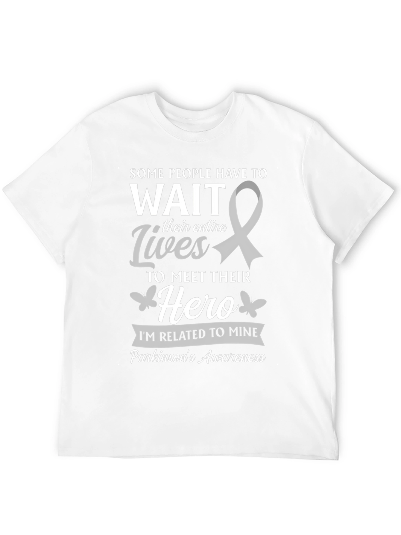 Parkinsons Awareness T-Shirt Hero Related