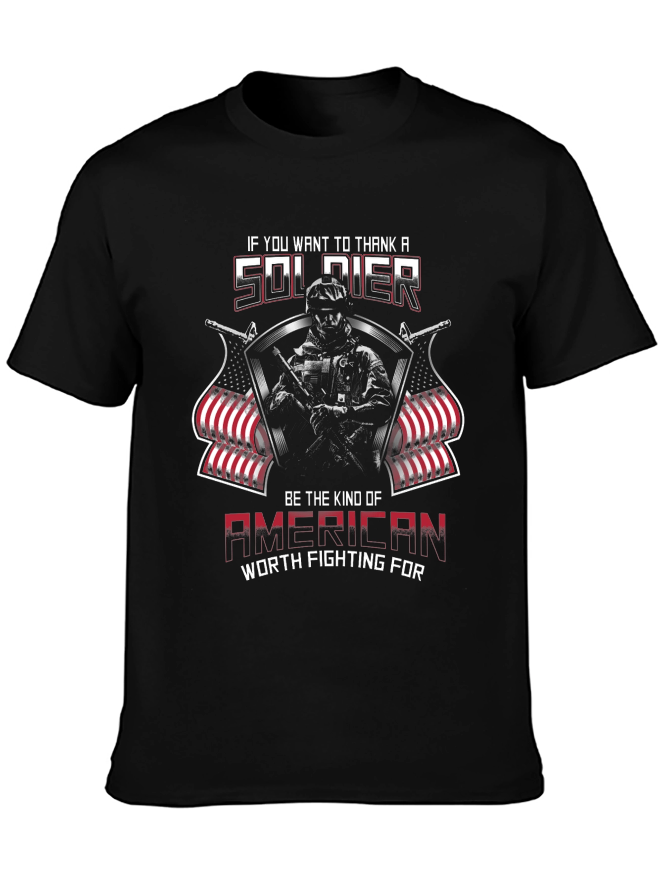 Thank a Soldier American T-Shirt