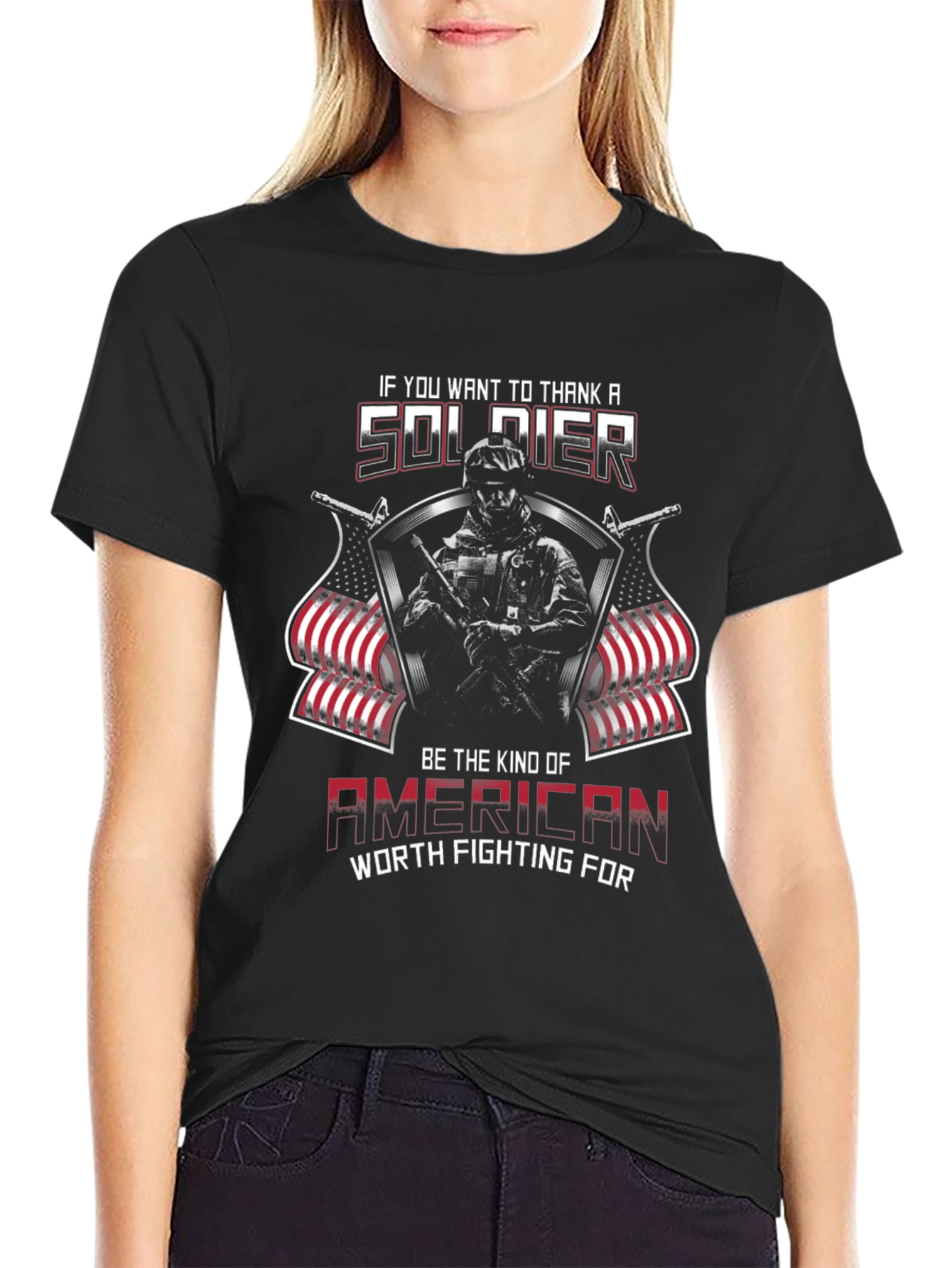 Thank a Soldier American T-Shirt