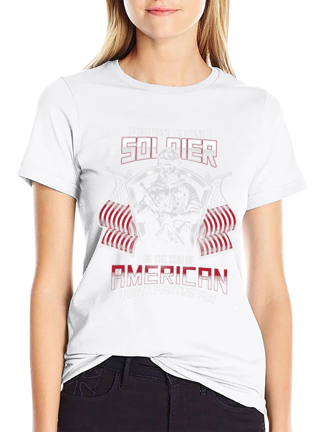 Thank a Soldier American T-Shirt